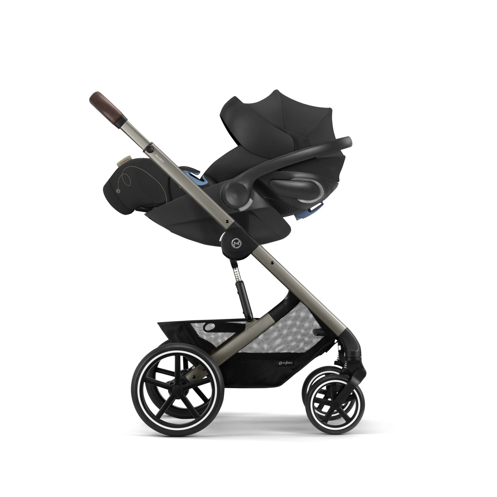 CYBEX Balios S Lux - Sky Blue (Taupe Frame) in Sky Blue (Taupe Frame) large-cybex-us image number 4