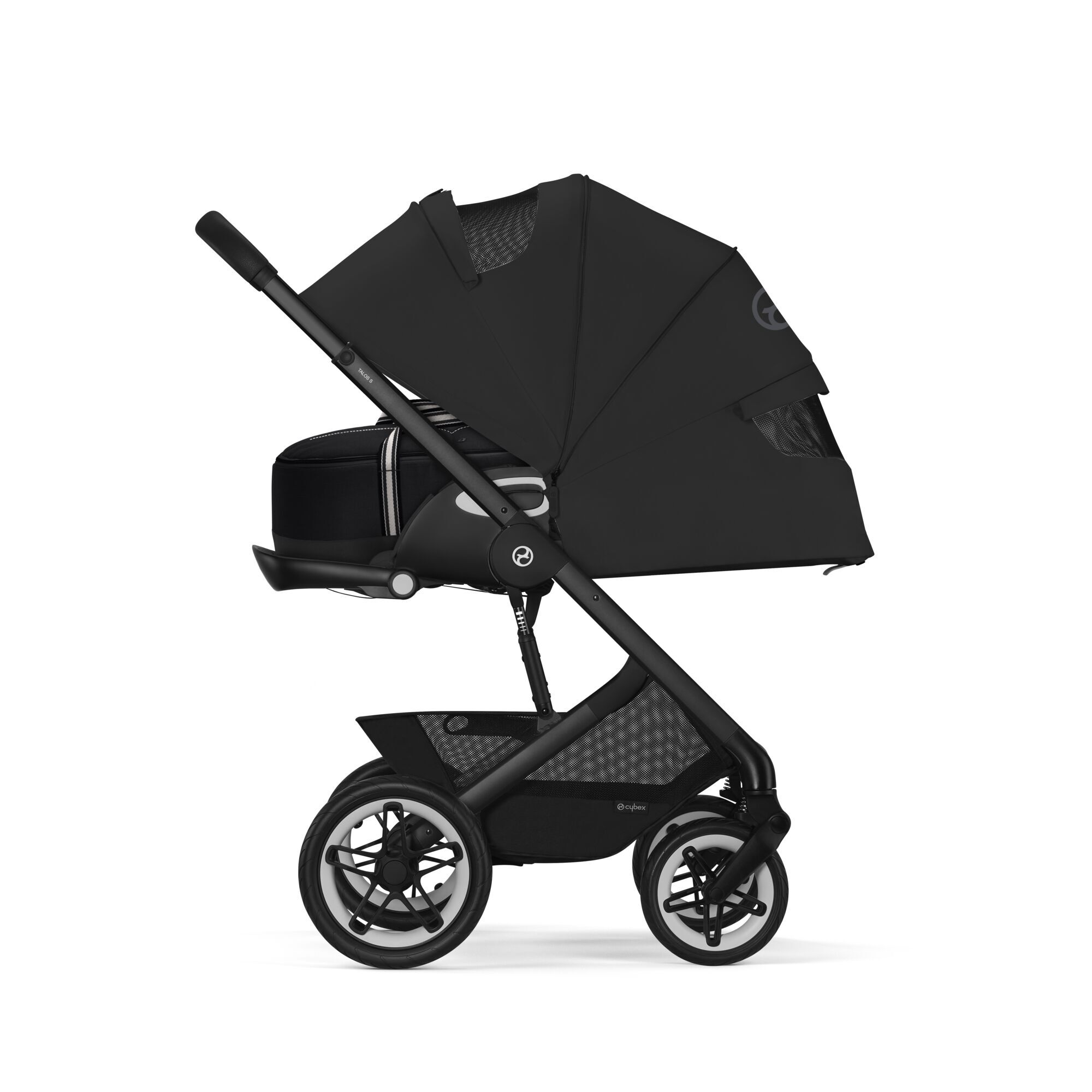 CYBEX Talos S Lux - Moon Black (Black Frame) in Moon Black (Black Frame) large-cybex-gb image number 6