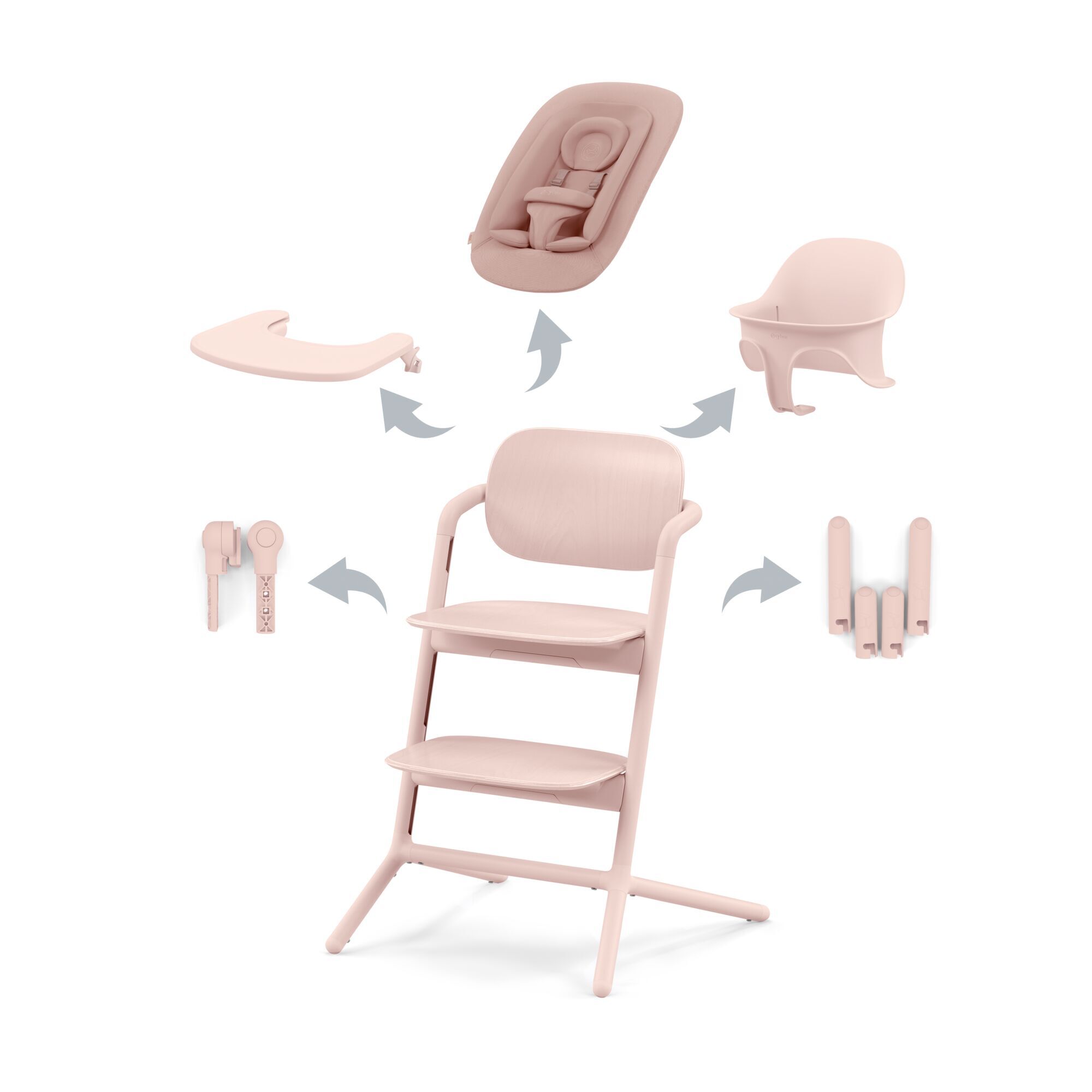 CYBEX Lemo 4-in-1 - Pearl Pink in Pearl Pink large-cybex-cn image number 1