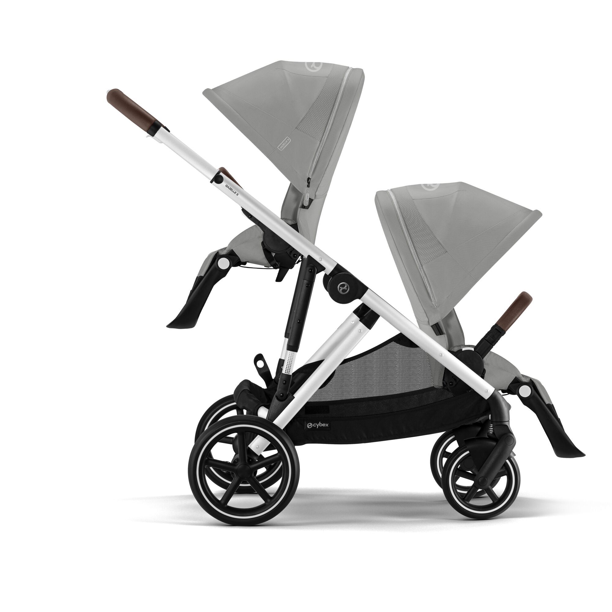 CYBEX Gazelle S - Stone Grey (Silver Frame) in Stone Grey (Silver Frame) large-cybex-imea image number 4
