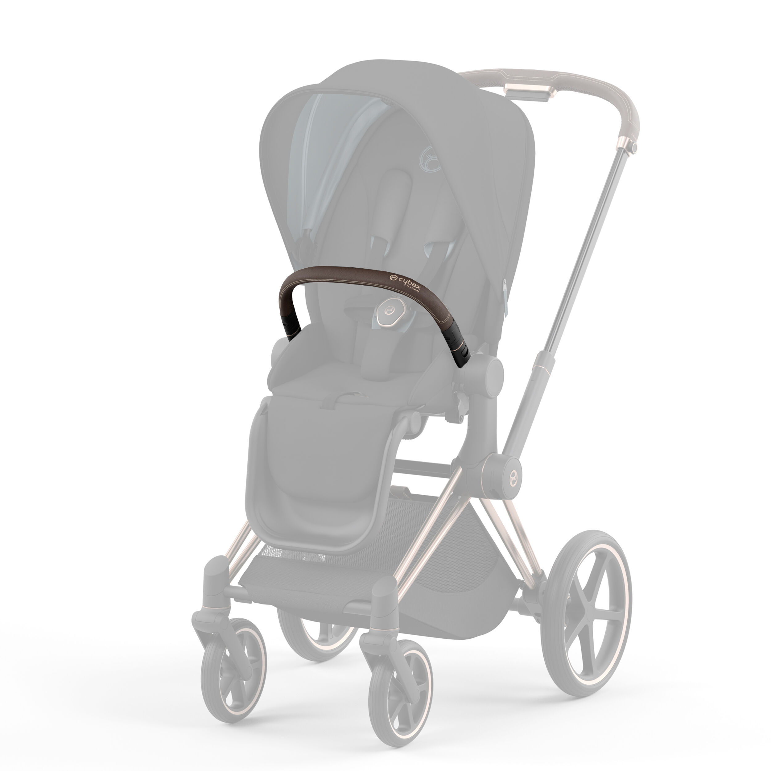 CYBEX Priam Bumper Bar - Black (Rosegold) in Black (Rosegold Frame) large-cybex-us image number 2