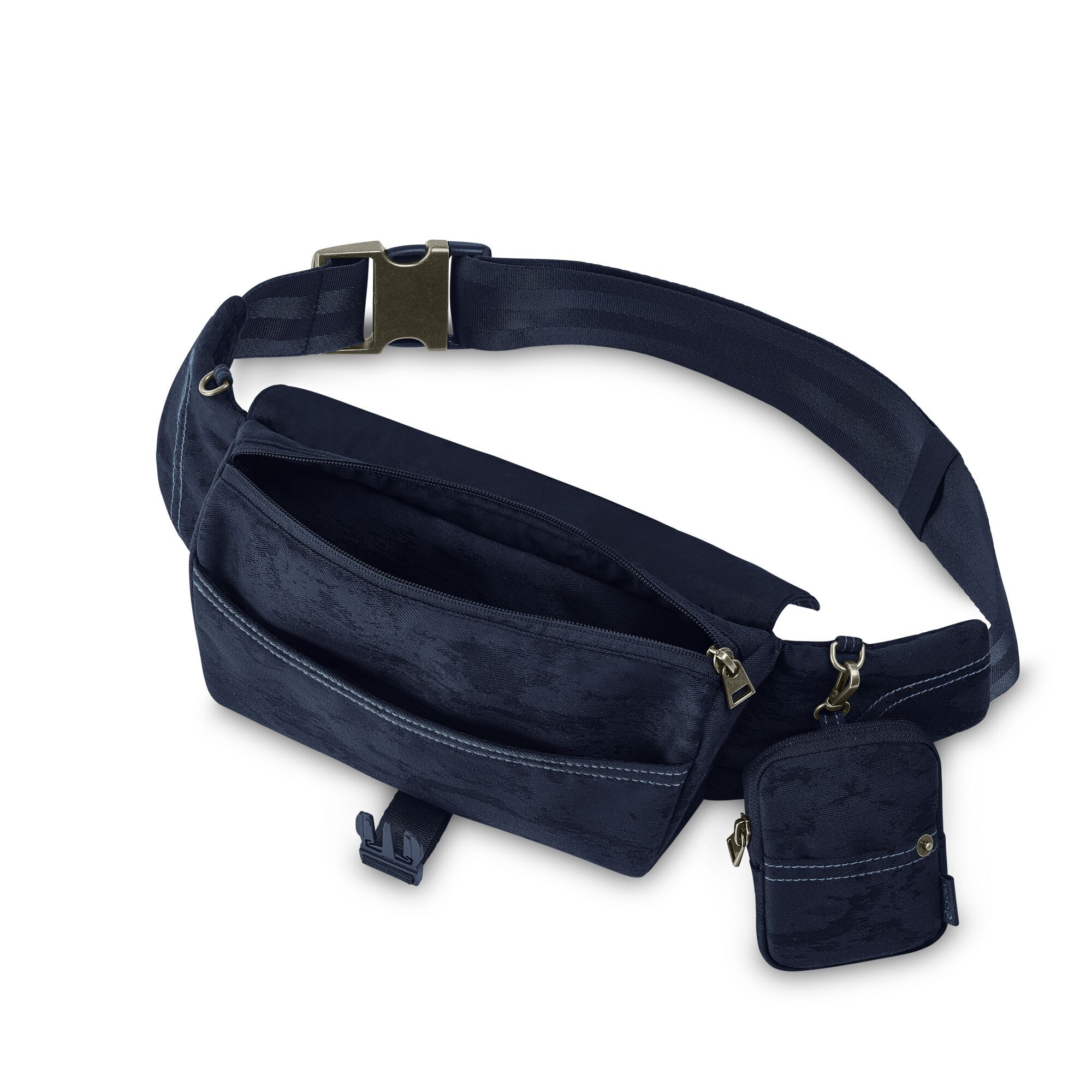 Rebellious Luxury Belt Bag - Rebellious Luxury Denim Blue - Image 2