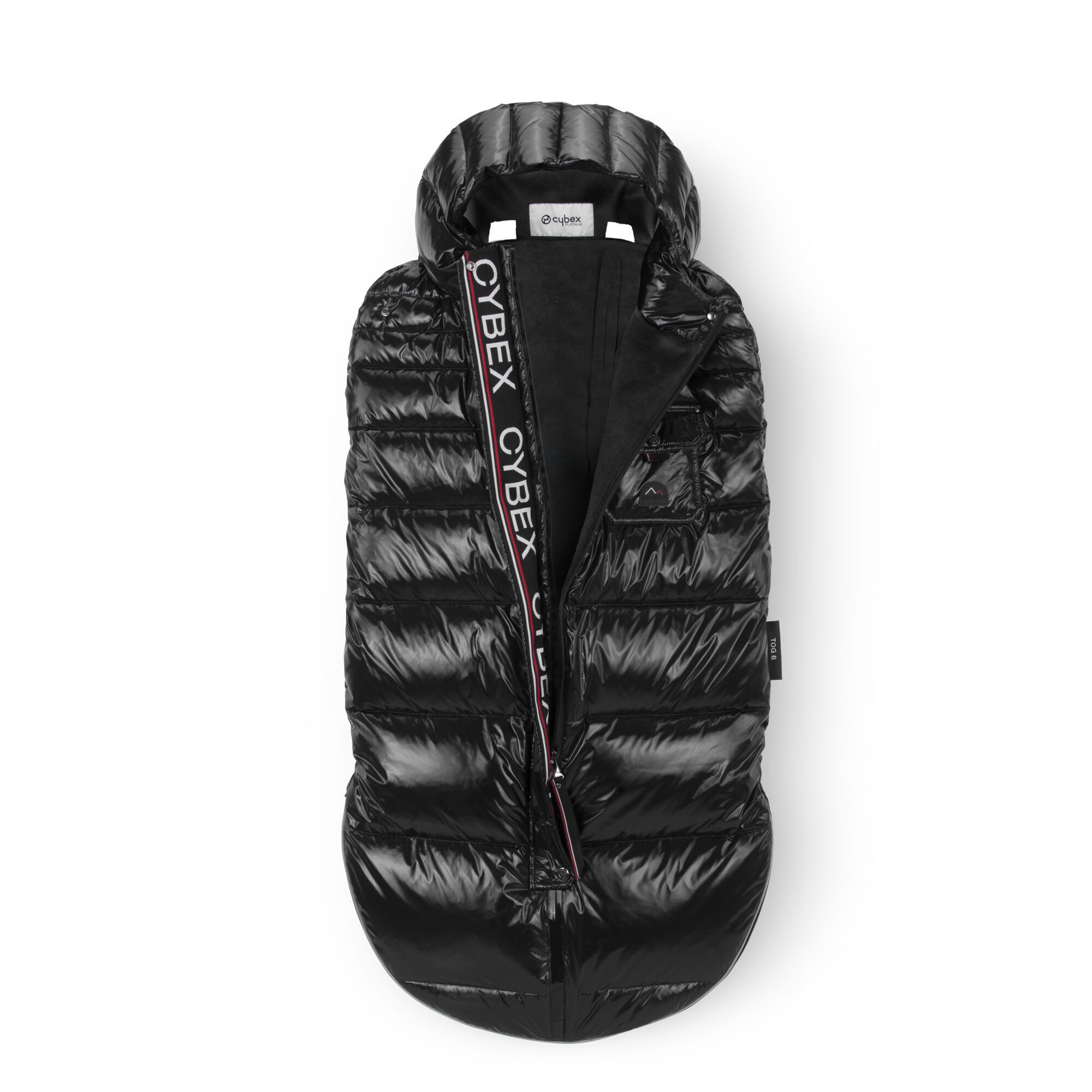 CYBEX Platinum Winter Footmuff - Deep Black in Deep Black large-cybex-us image number 3