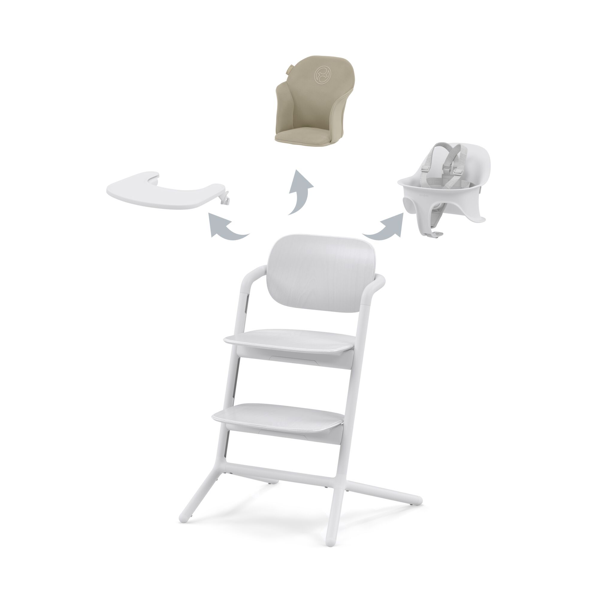 CYBEX Lemo 3-in-1 - All White in All White large-cybex-cn image number 1