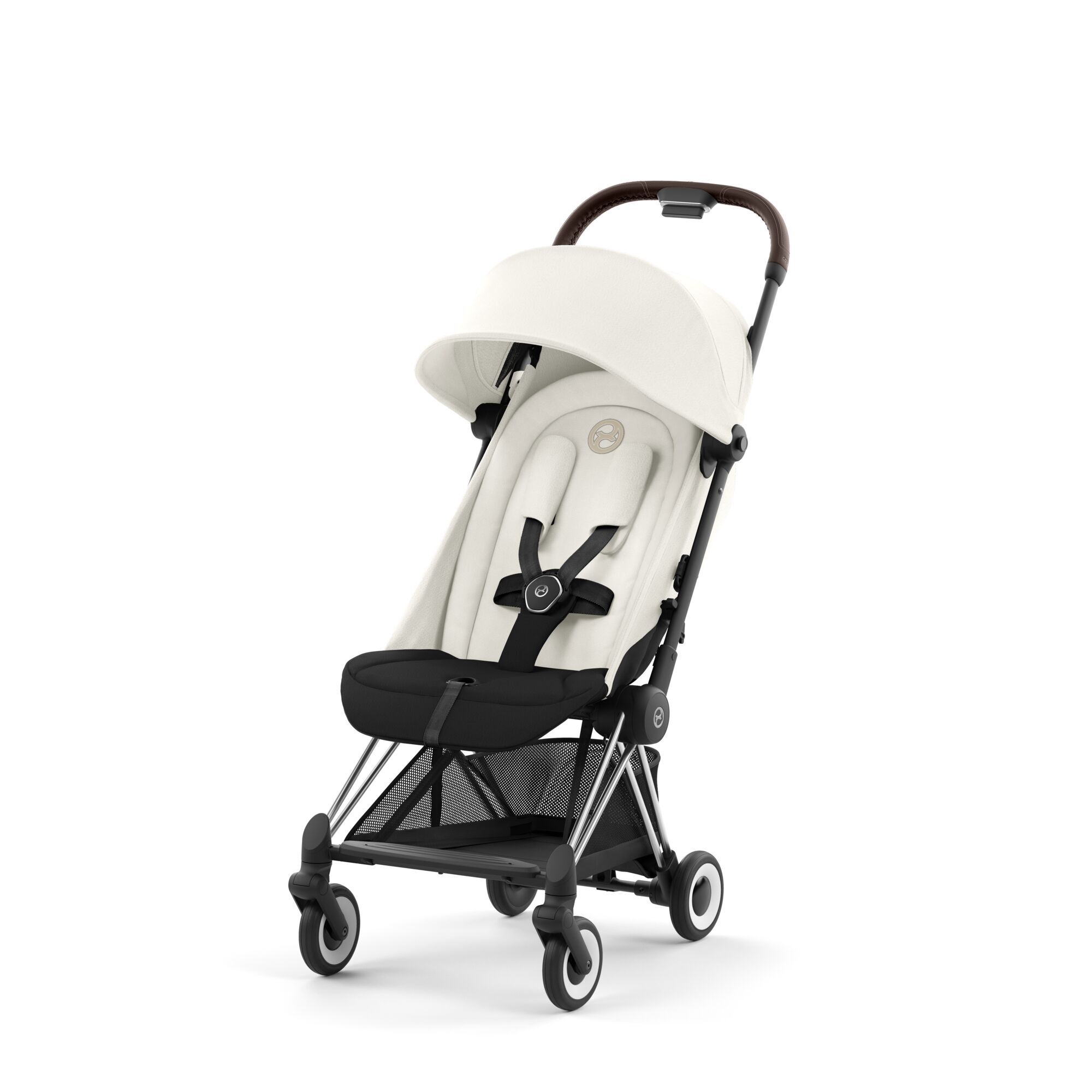 CYBEX Coya - Off White (Chrome Frame) in Off White (Chrome Frame) large-cybex-row image number 1
