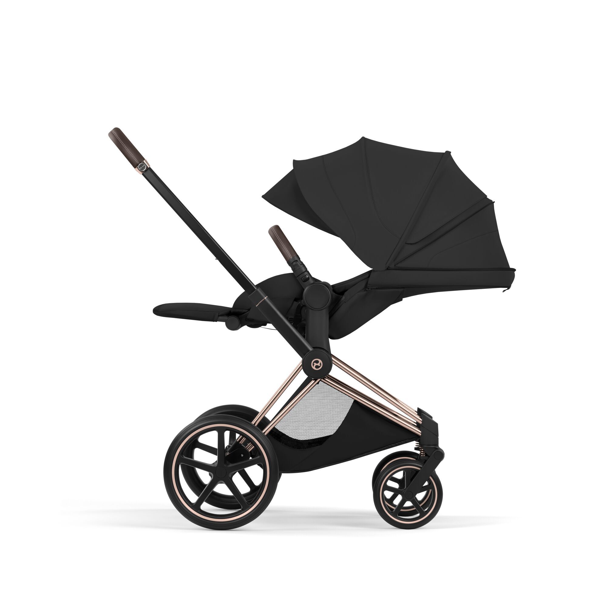 CYBEX Priam - Style Collection - Sepia Black (Rosegold Frame) in Sepia Black (Rosegold Frame) large-cybex-jp 画像番号 3