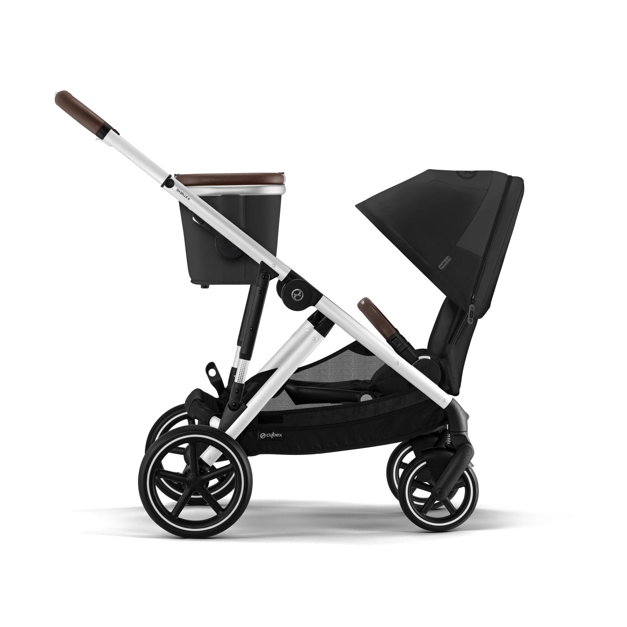 CYBEX Gazelle S - Moon Black (Silver Frame) in Moon Black (Silver Frame) large-cybex-us image number 8