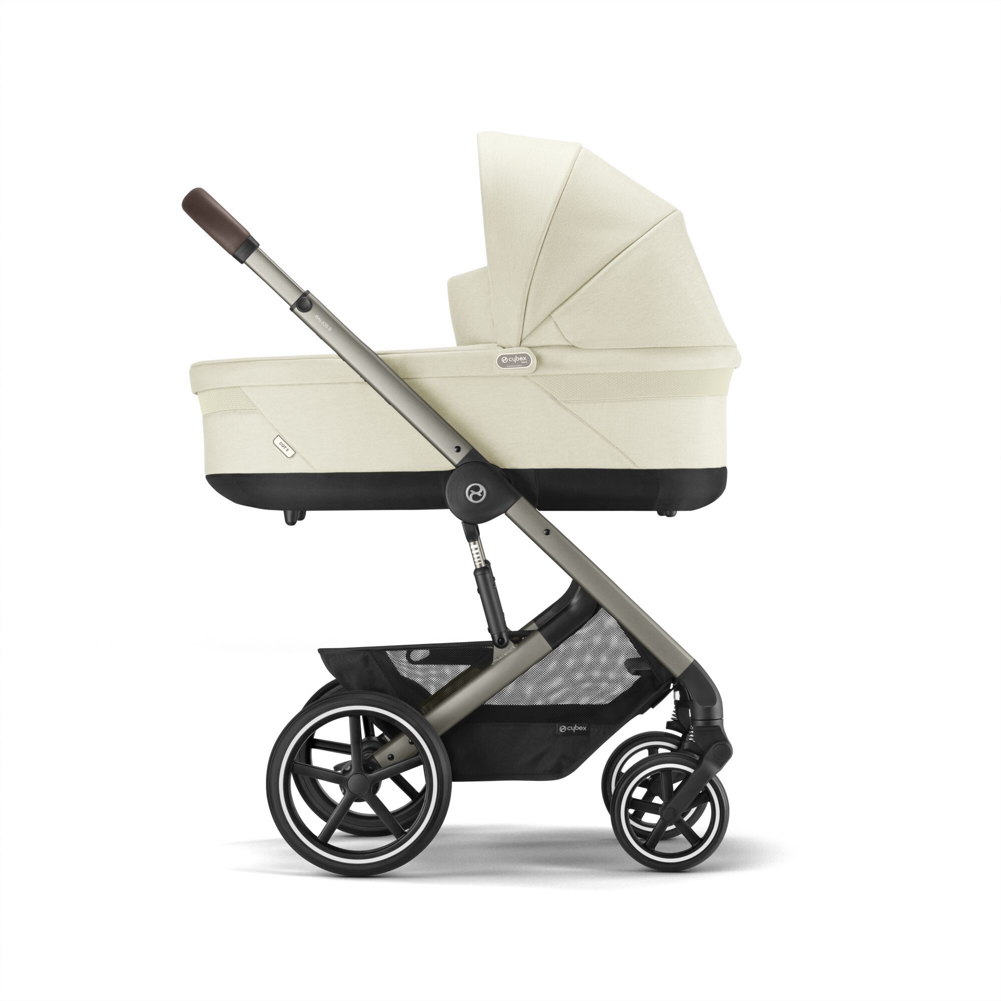 CYBEX Balios S Lux - Seashell Beige (Taupe Frame) in Seashell Beige (Taupe Frame) large-cybex-neu image number 3