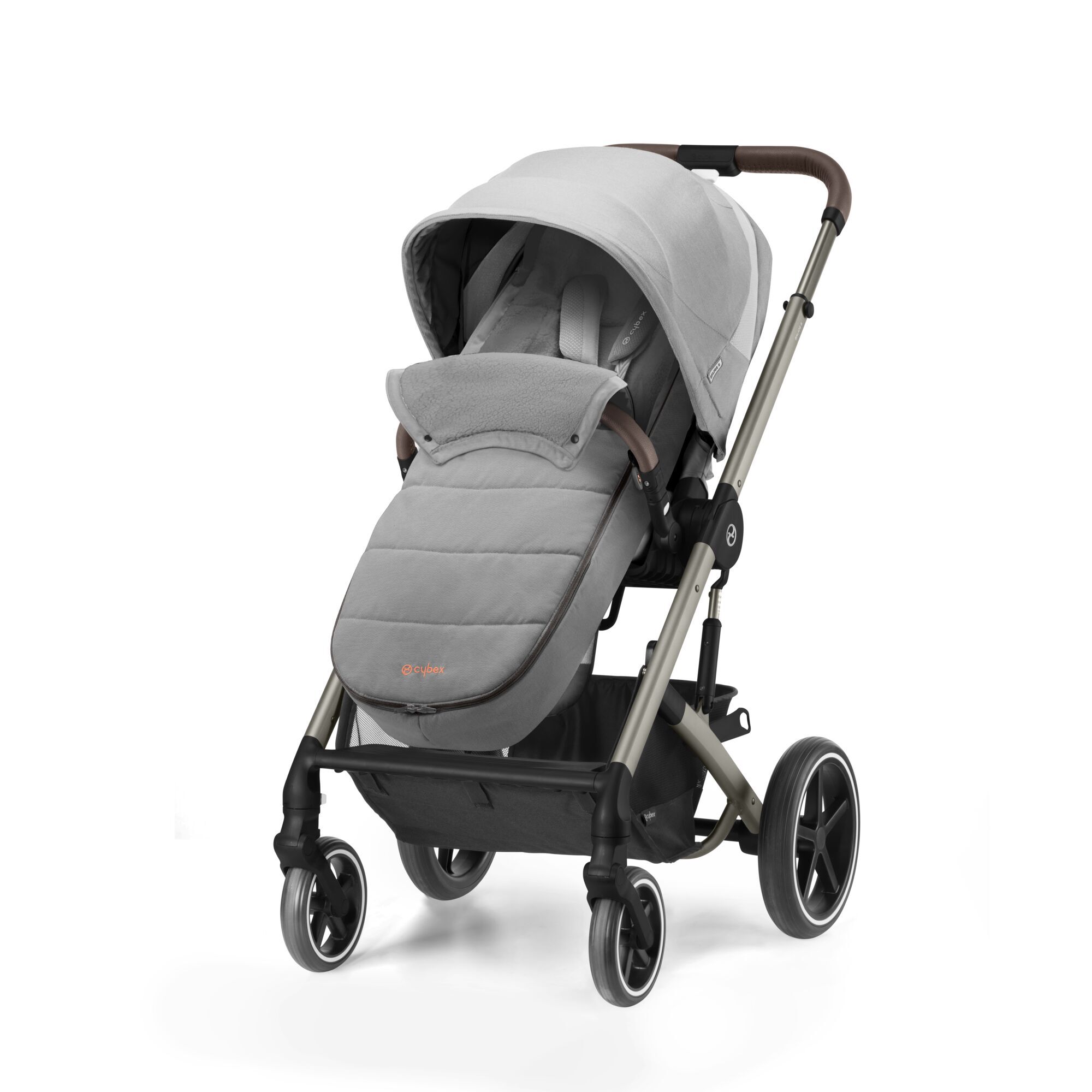 CYBEX Gold Footmuff - Lava Grey in Lava Grey large-cybex-cn image number 5