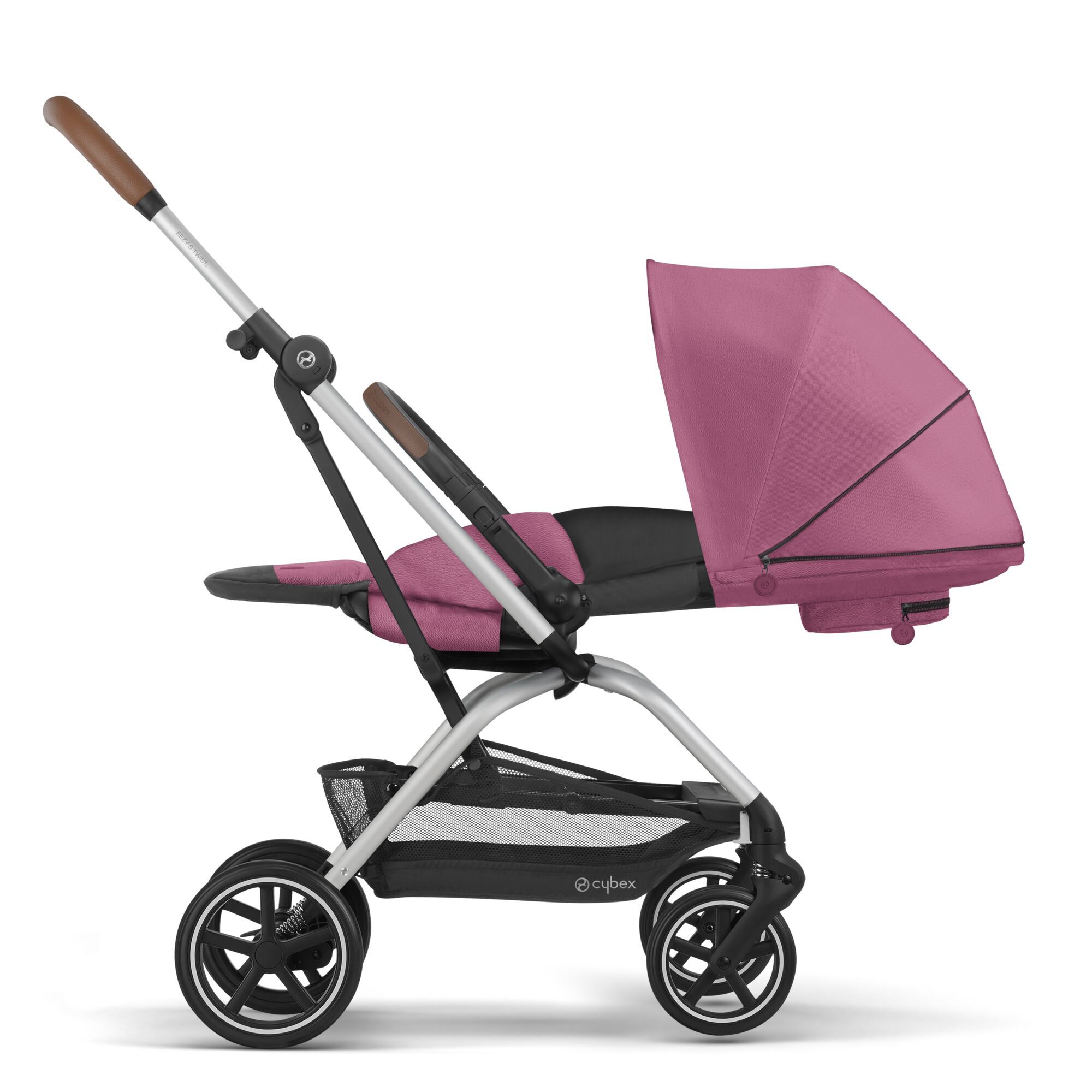 CYBEX Eezy S Twist+2 - Magnolia Pink (Silver Frame) in Magnolia Pink (Silver Frame) large-cybex-gb image number 4