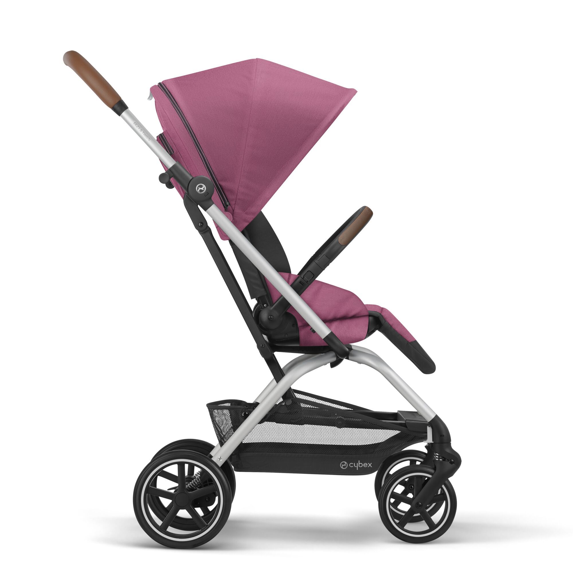 CYBEX Eezy S Twist+2 - Magnolia Pink (Silberner  Rahmen) in Magnolia Pink (Silver Frame) large-cybex-neu Bild 2