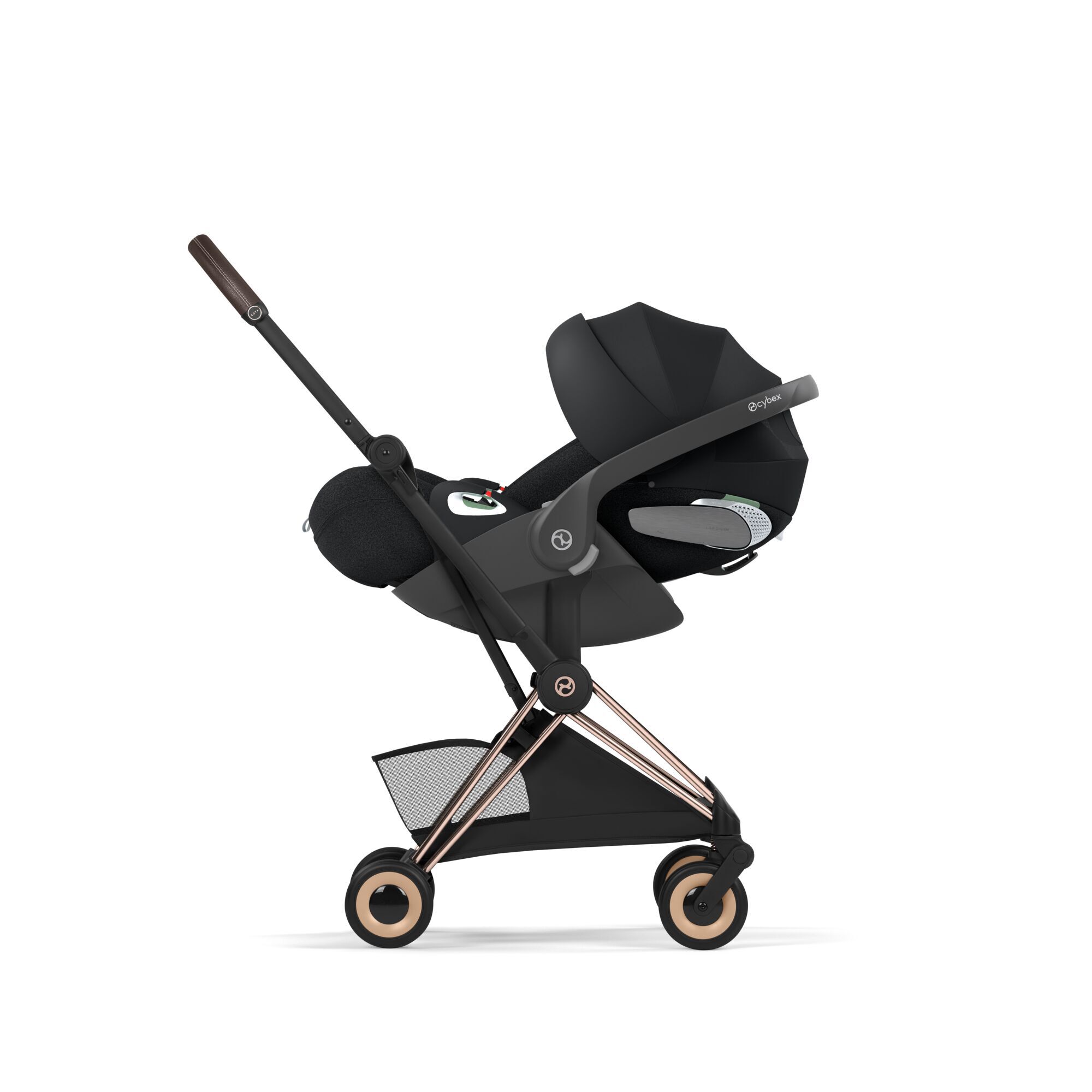 CYBEX Coya Style - Sepia Black (Rosegold Frame) in Sepia Black (Rosegold Frame) large-cybex-gb image number 7