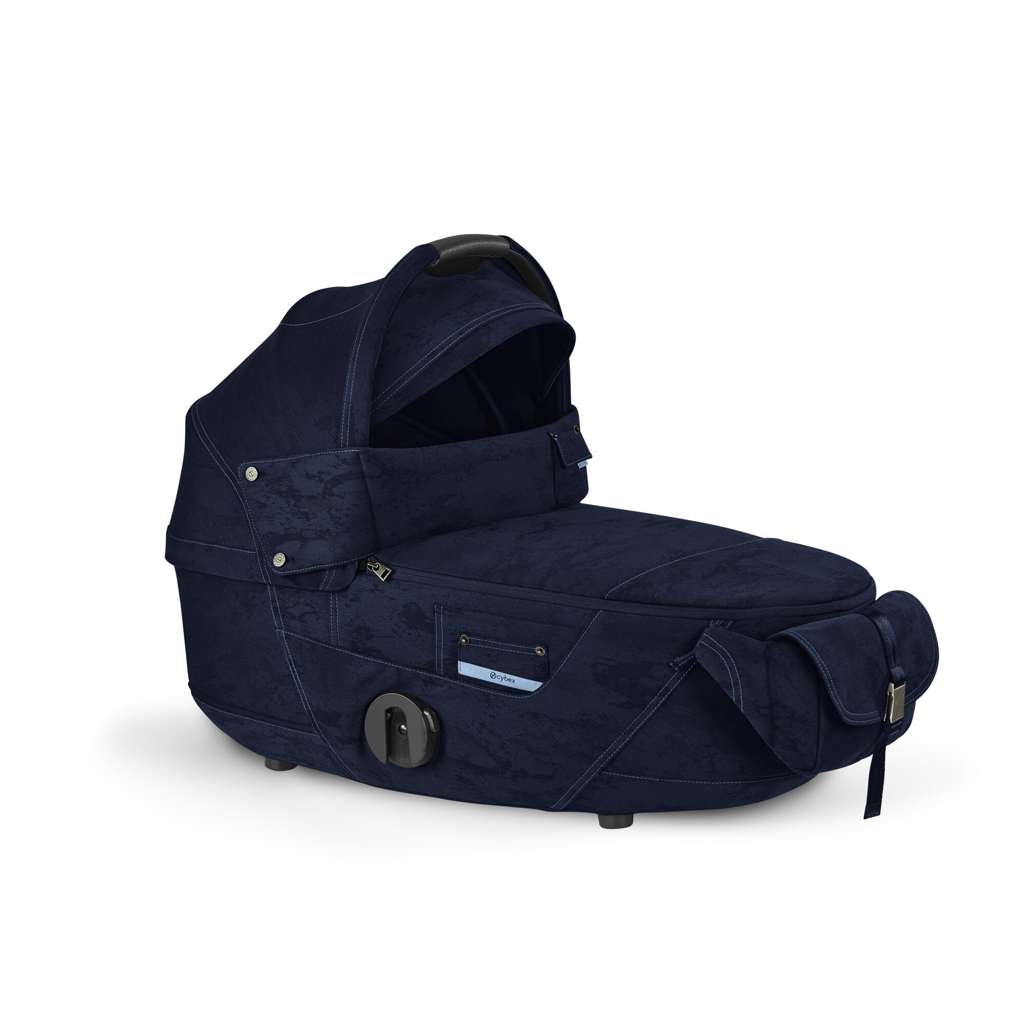 CYBEX Mios Lux Carry Cot - Rebellious Luxury Denim Blue in Rebellious Luxury Denim Blue large-cybex-us image number 1