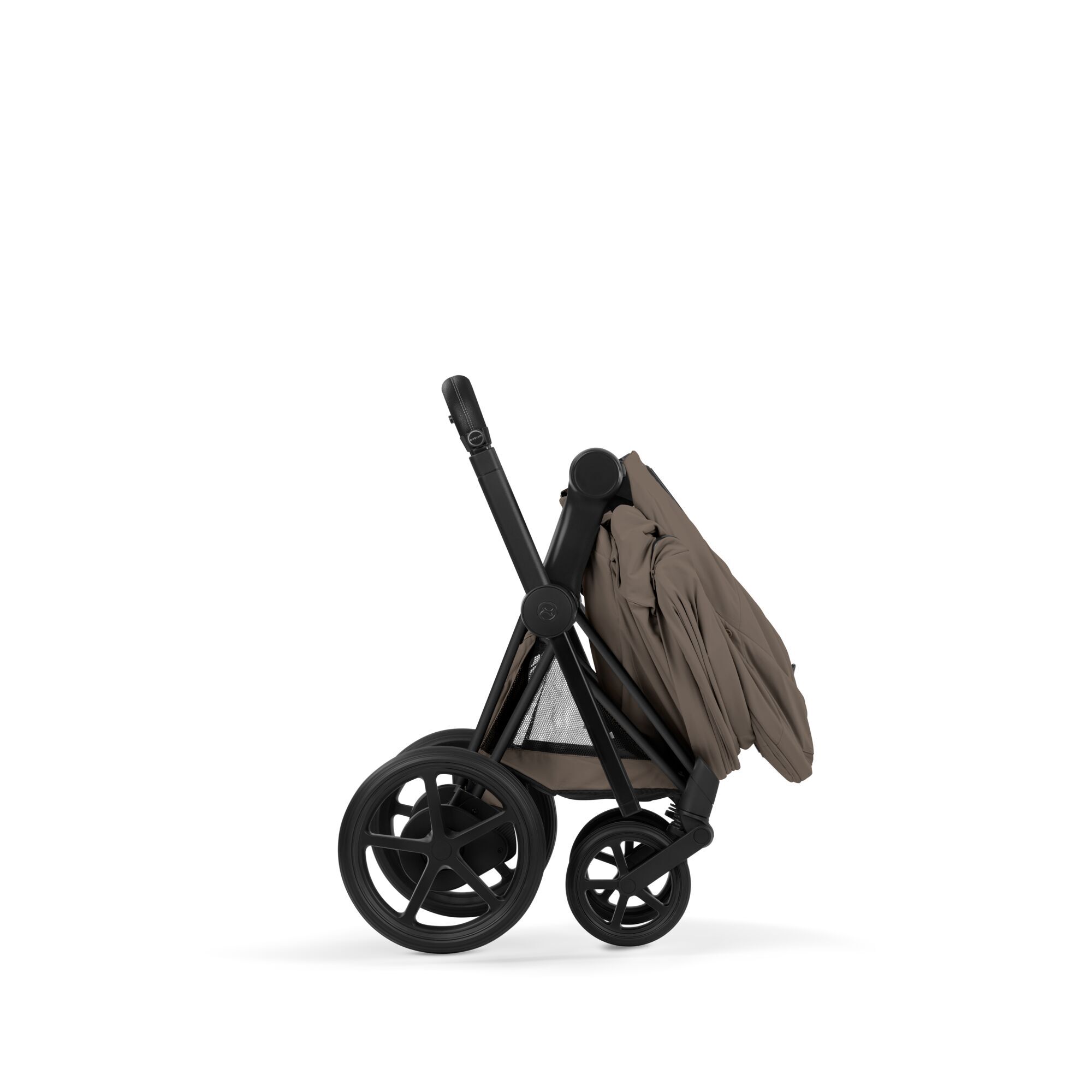 CYBEX e-Priam - Coconut Brown (Matt Black frame) in Coconut Brown (Matt Black Frame) large-cybex-ca image number 6