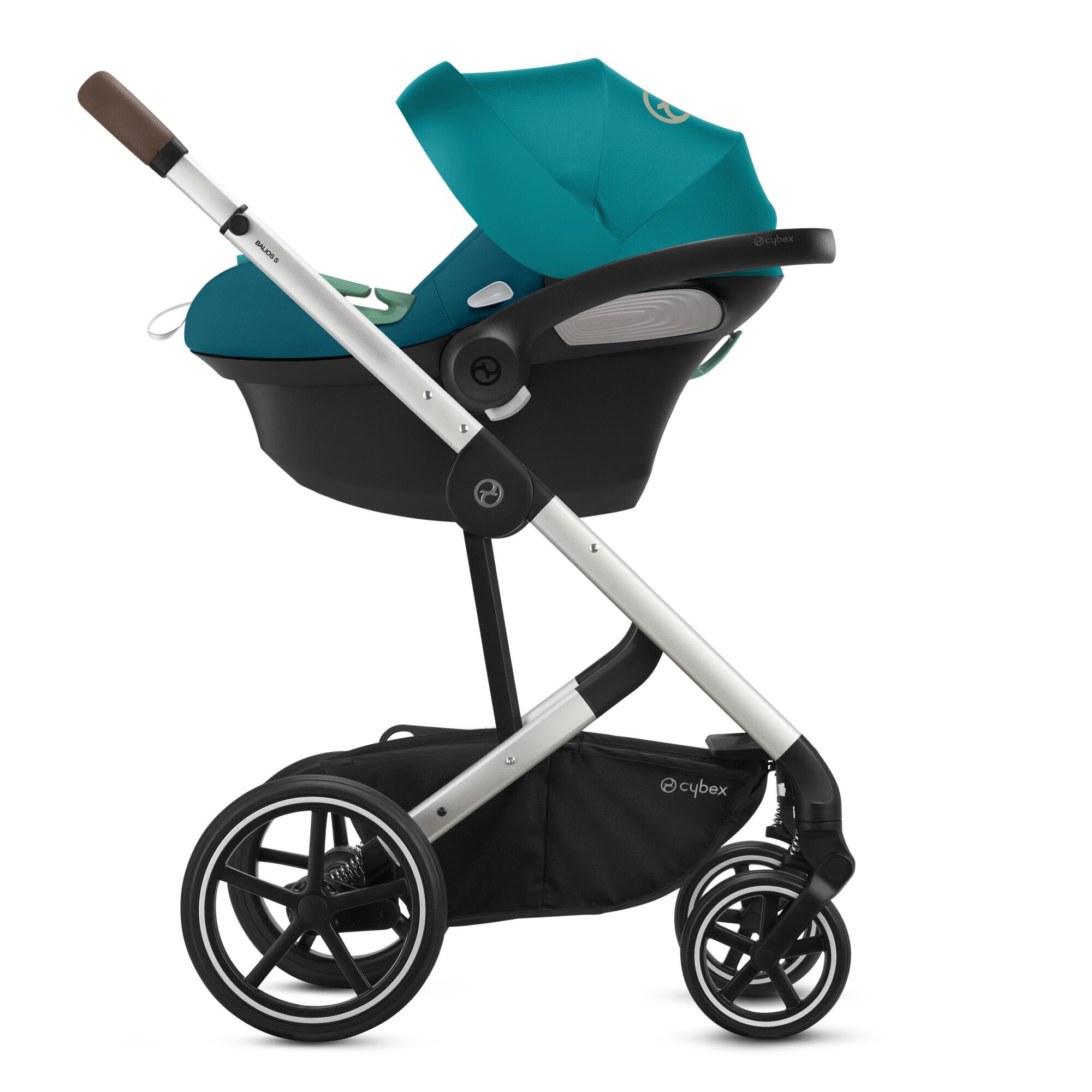 CYBEX Balios S Lux - River Blue (Silver Frame) in River Blue (Silver Frame) large-cybex-us image number 3