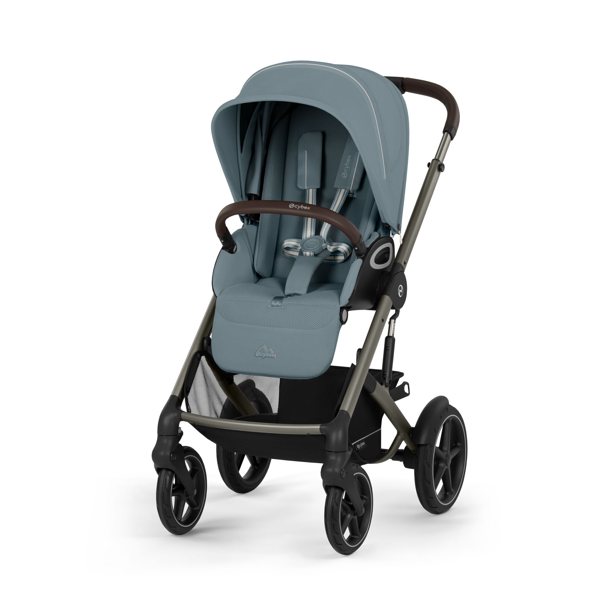 CYBEX Talos S Lux - Stormy Blue (Taupe Frame) in Stormy Blue (Taupe Frame) large-cybex-gb image number 2
