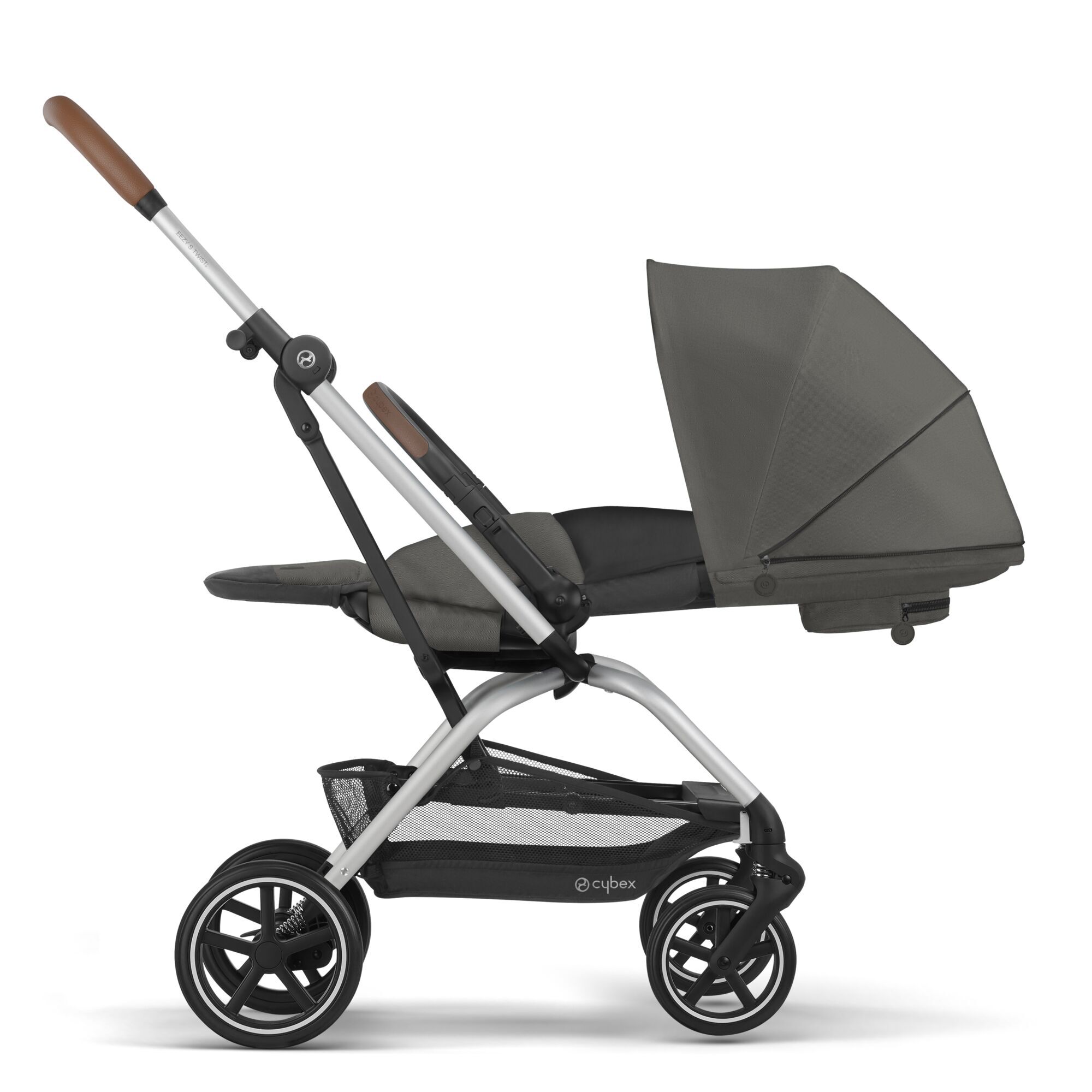 CYBEX Eezy S Twist+2 - Soho Grey (Silberner  Rahmen) in Soho Grey (Silver Frame) large-cybex-neu Bild 4