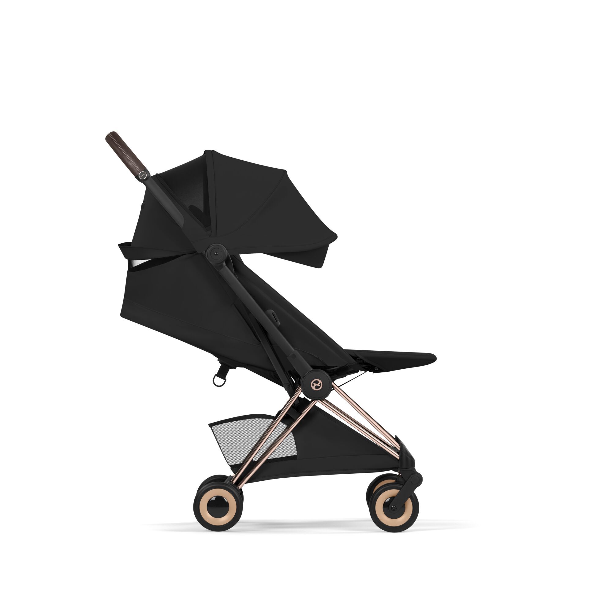 CYBEX Coya - Style Collection - Sepia Black (Rosegold Frame) in Sepia Black (Rosegold Frame) large-cybex-us image number 4