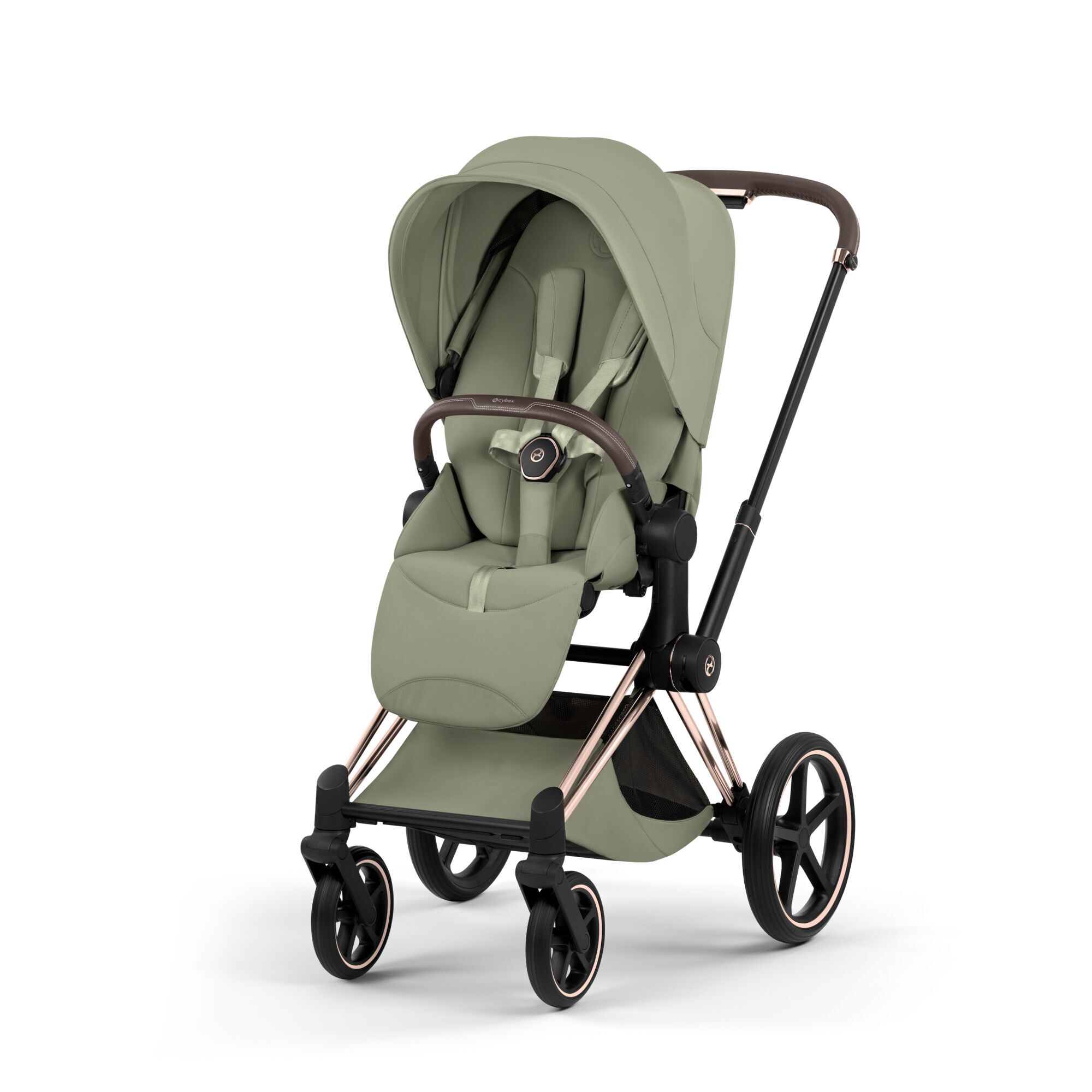 CYBEX Priam/e-Priam Stoelpakket - Style Collection - Sage Green in Sage Green large-cybex-neu afbeelding nummer 2