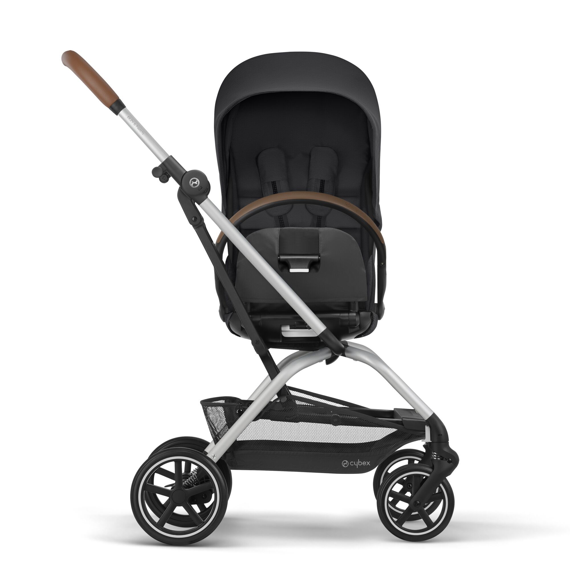 CYBEX Eezy S Twist+2 - Deep Black (Silberner  Rahmen) in Deep Black (Silver Frame) large-cybex-neu Bild 3