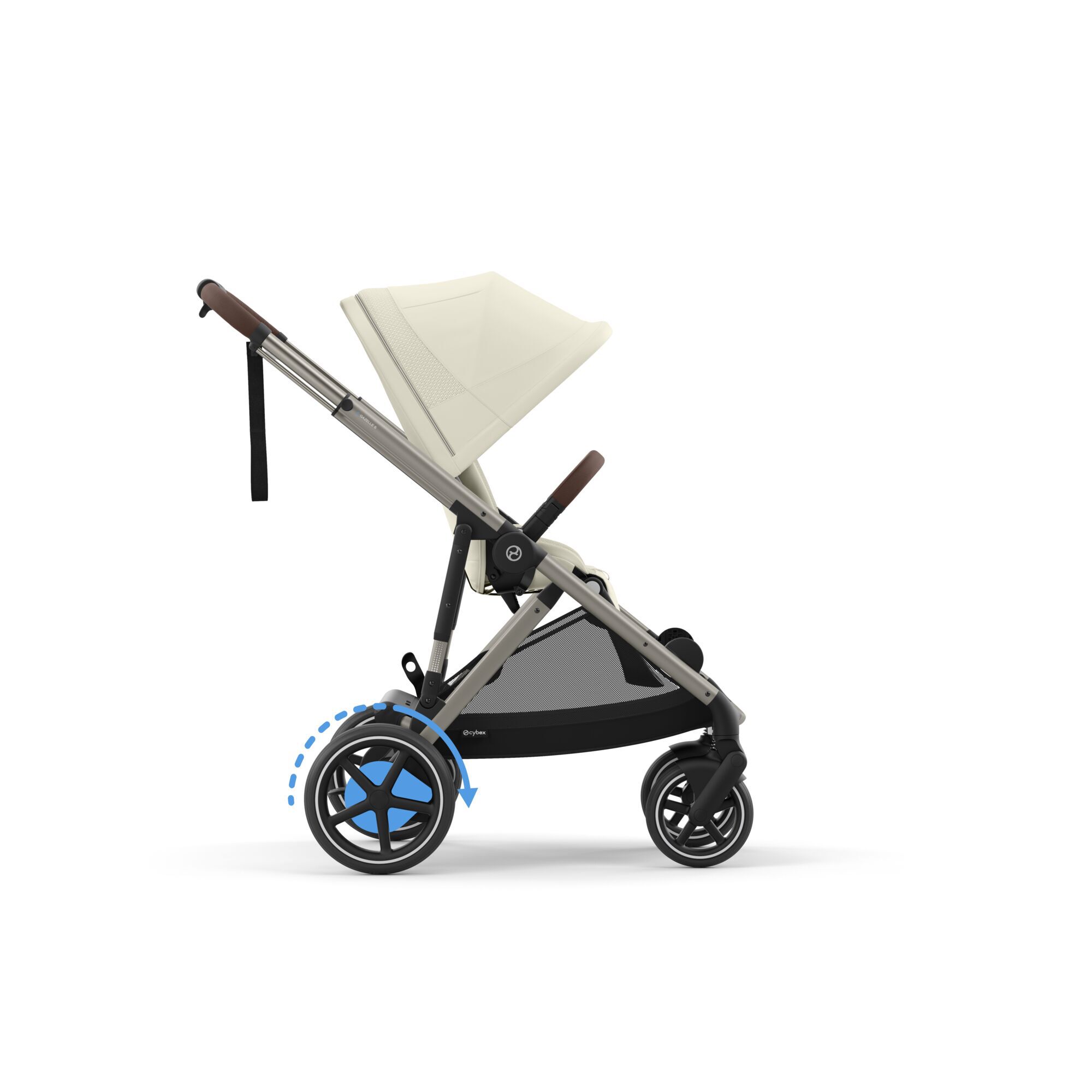 CYBEX e-Gazelle S - Seashell Beige (Taupe Frame) in Seashell Beige (Taupe Frame) large-cybex-gb image number 7