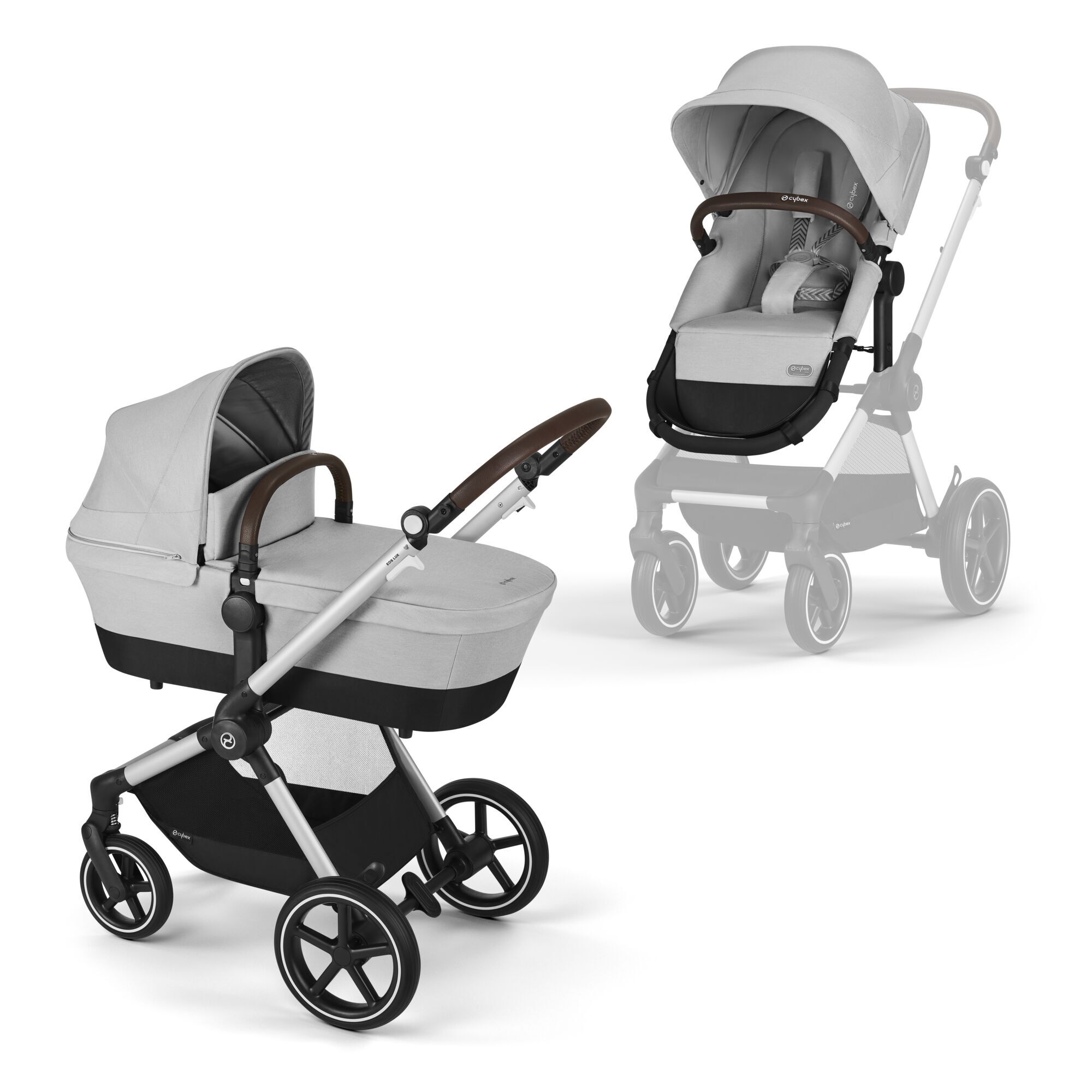 CYBEX Eos Lux - Lava Grey in Lava Grey (Silver Frame) large-cybex-us image number 1