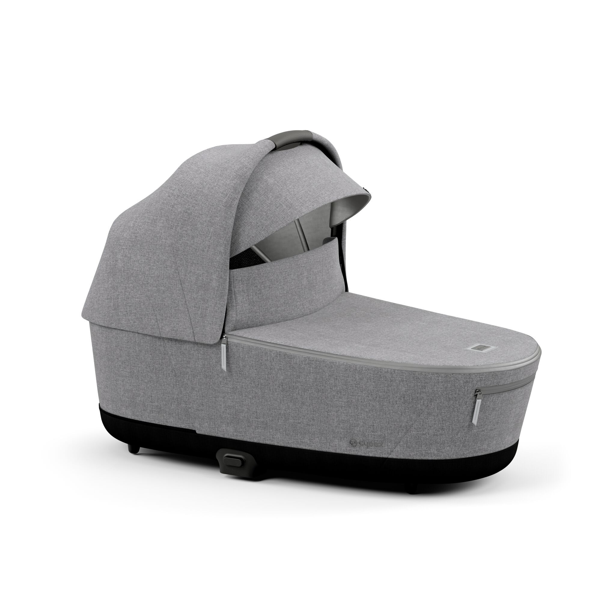 CYBEX Priam Lux Carry Cot - Manhattan Grey Plus in Manhattan Grey Plus large-cybex-au image number 3