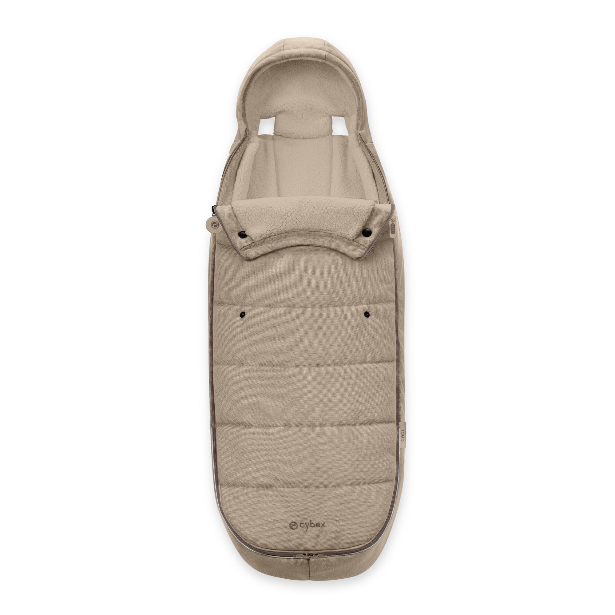 CYBEX Gold Footmuff - Beige in Beige large-cybex-neu Bild 2