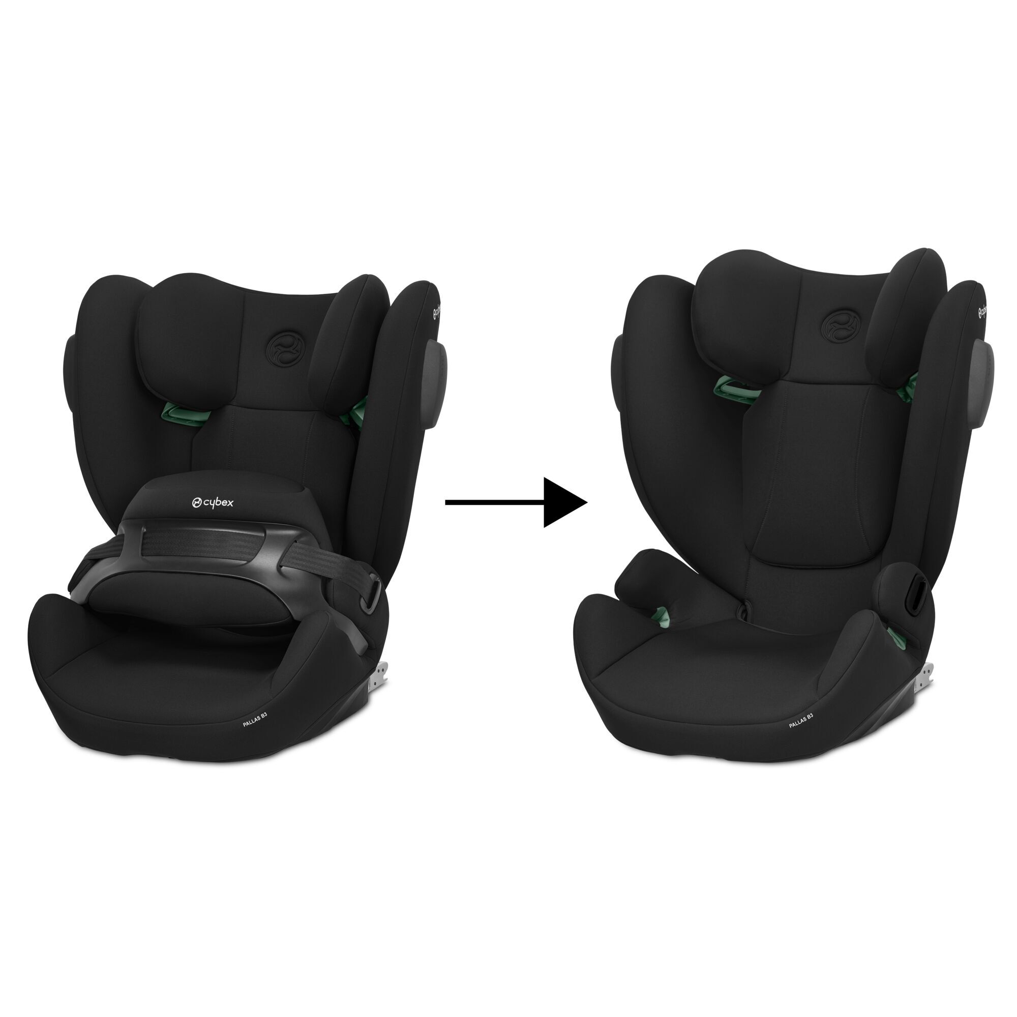 CYBEX Pallas B3 i-Size - Pure Black in Pure Black large-cybex-neu image number 5