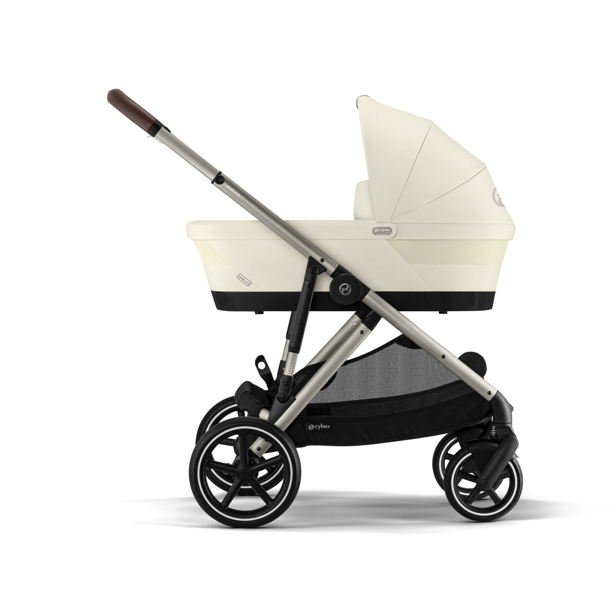 CYBEX Gazelle S - Seashell Beige (Taupe Frame) in Seashell Beige (Taupe Frame) large-cybex-gb image number 2