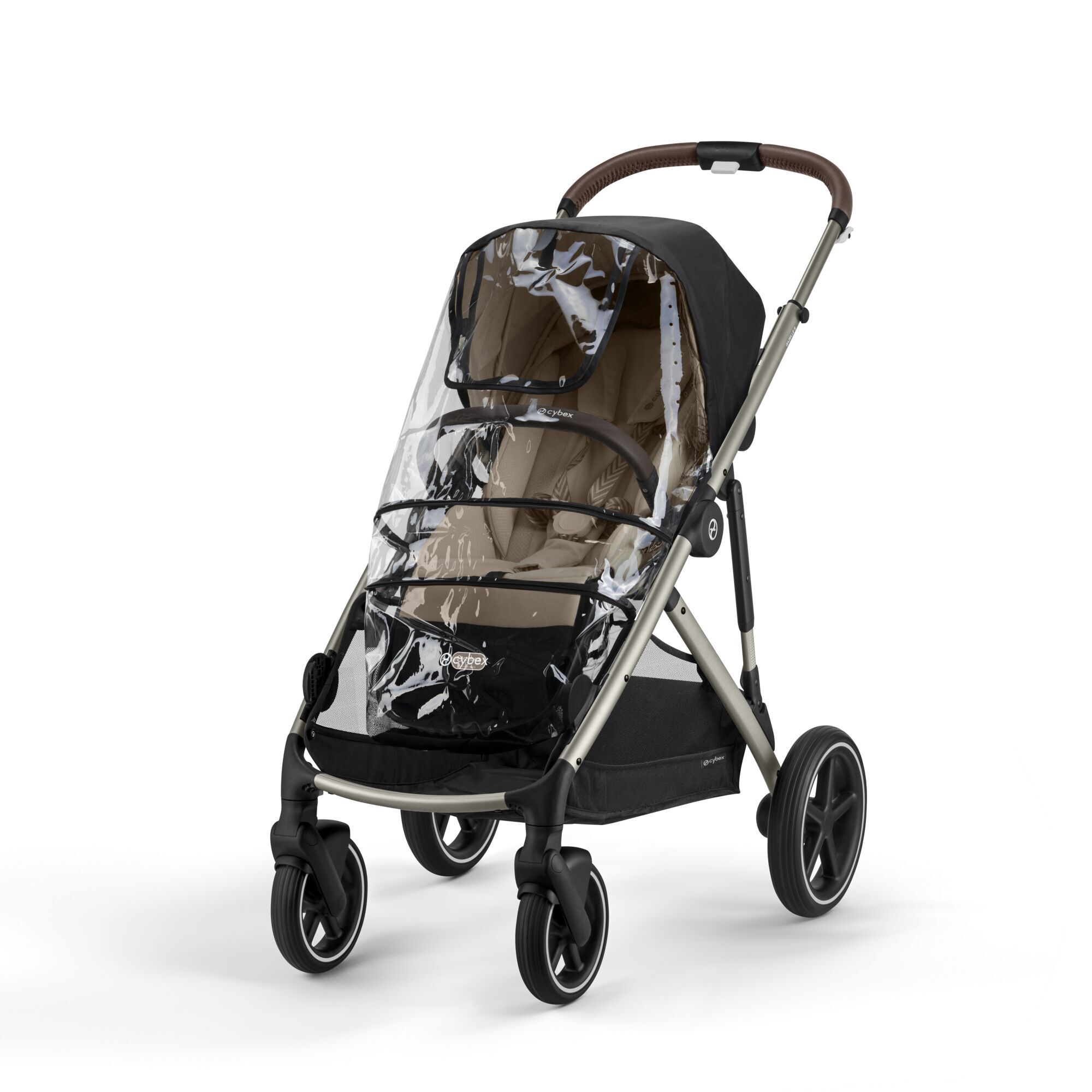CYBEX Regenverdeck Gazelle S - Transparent in Transparent large-cybex-neu