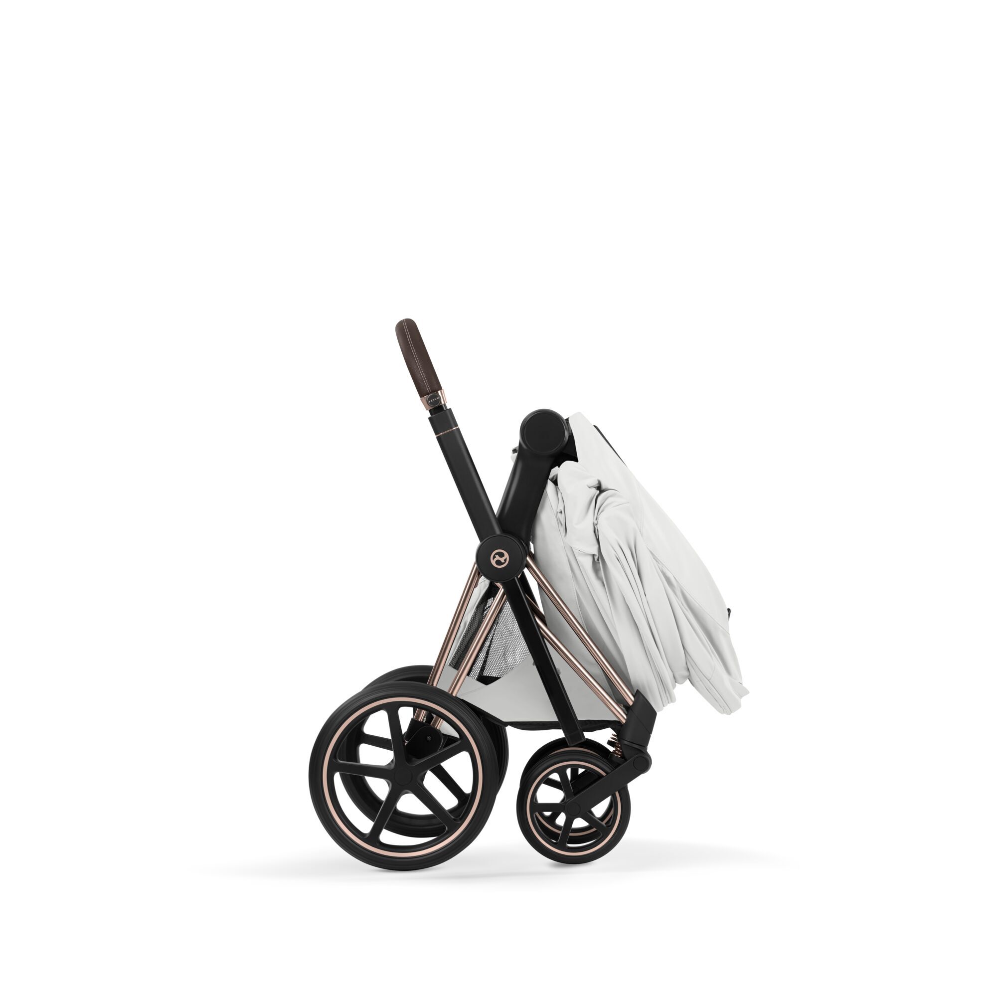 CYBEX Priam Fold Lux Carry Cot Style - Off White in Off White large-cybex-us image number 5