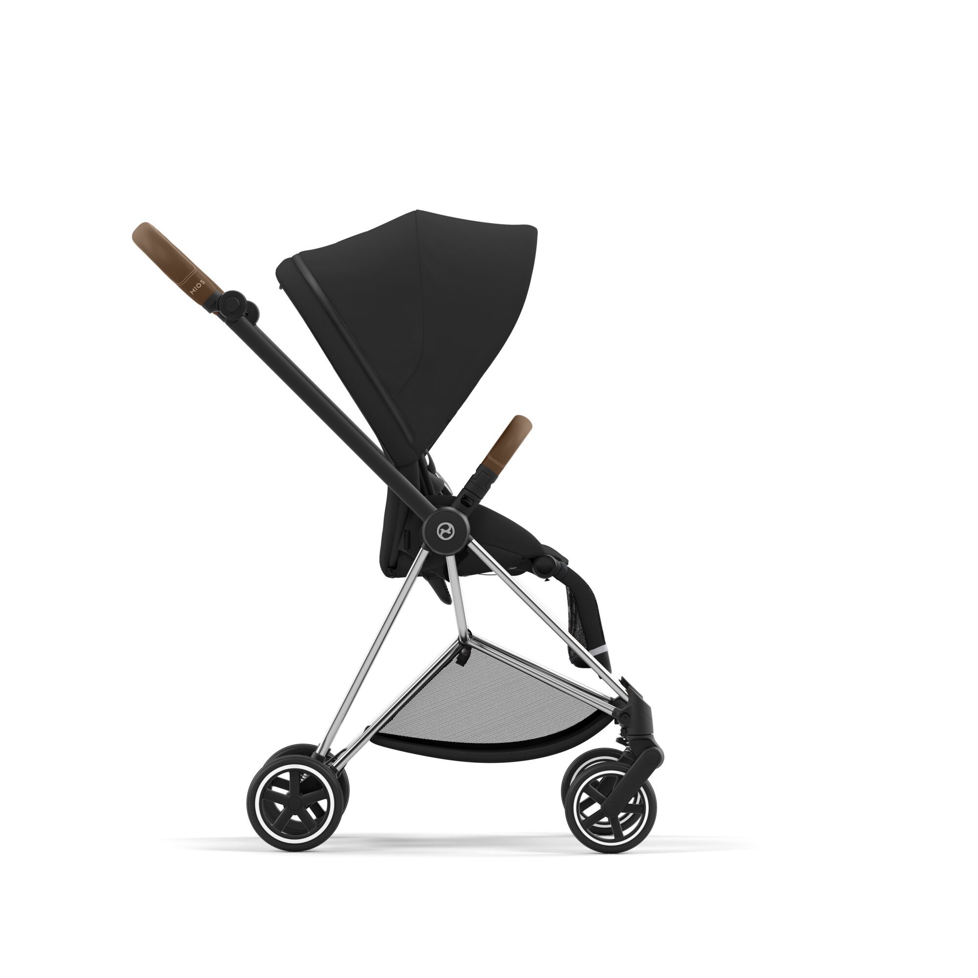 CYBEX Mios Frame - Chrome With Brown Details in Chrome With Brown Details large-cybex-cn image number 5
