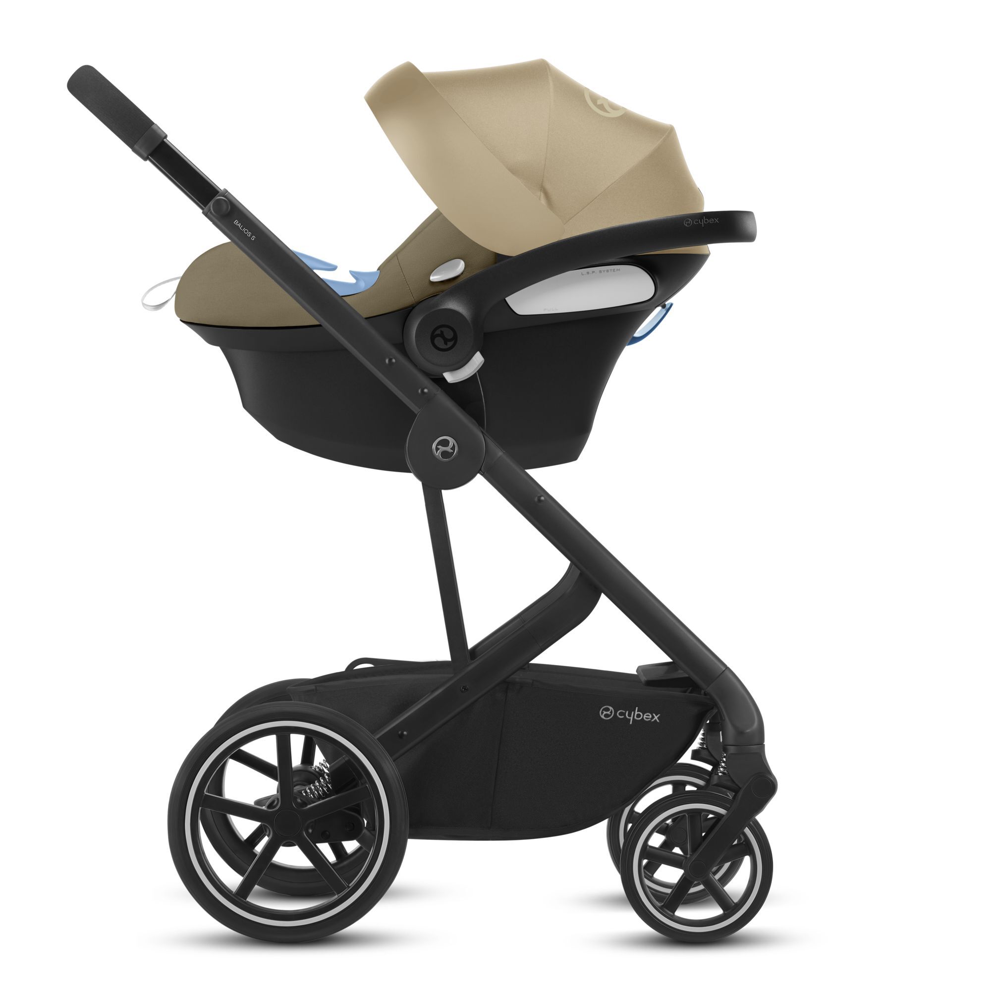 CYBEX Balios S Lux - Classic Beige (Schwarzer Rahmen) in Classic Beige (Black Frame) large-cybex-neu Bild 3