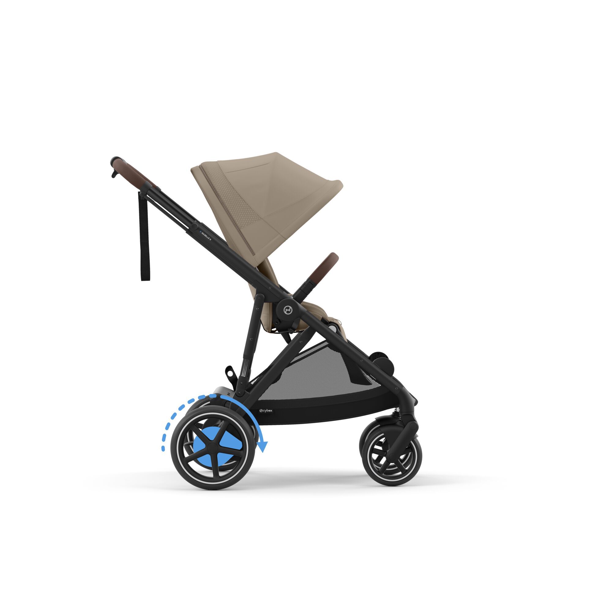 CYBEX e-Gazelle S - Almond Beige (Black Frame) in Almond Beige (Black Frame) large-cybex-us image number 6