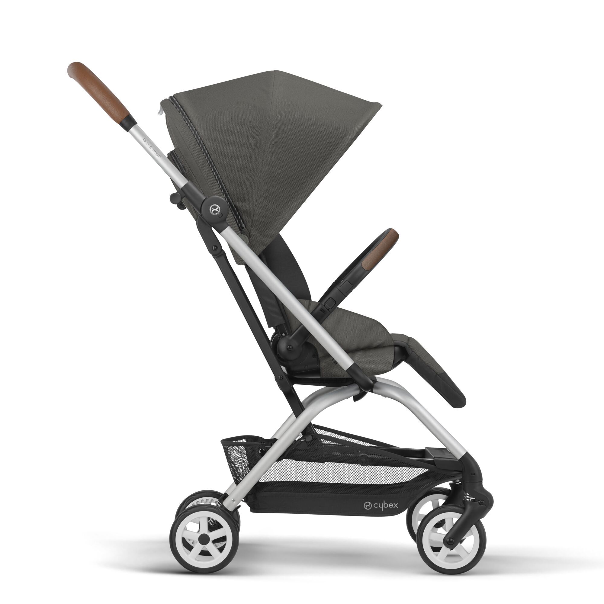 CYBEX Eezy S Twist 2 &ndash; Soho Grey (r&aacute;m v barvě Silver) in Soho Grey (Silver Frame) large-cybex-neu č&iacute;slo sn&iacute;mku 2