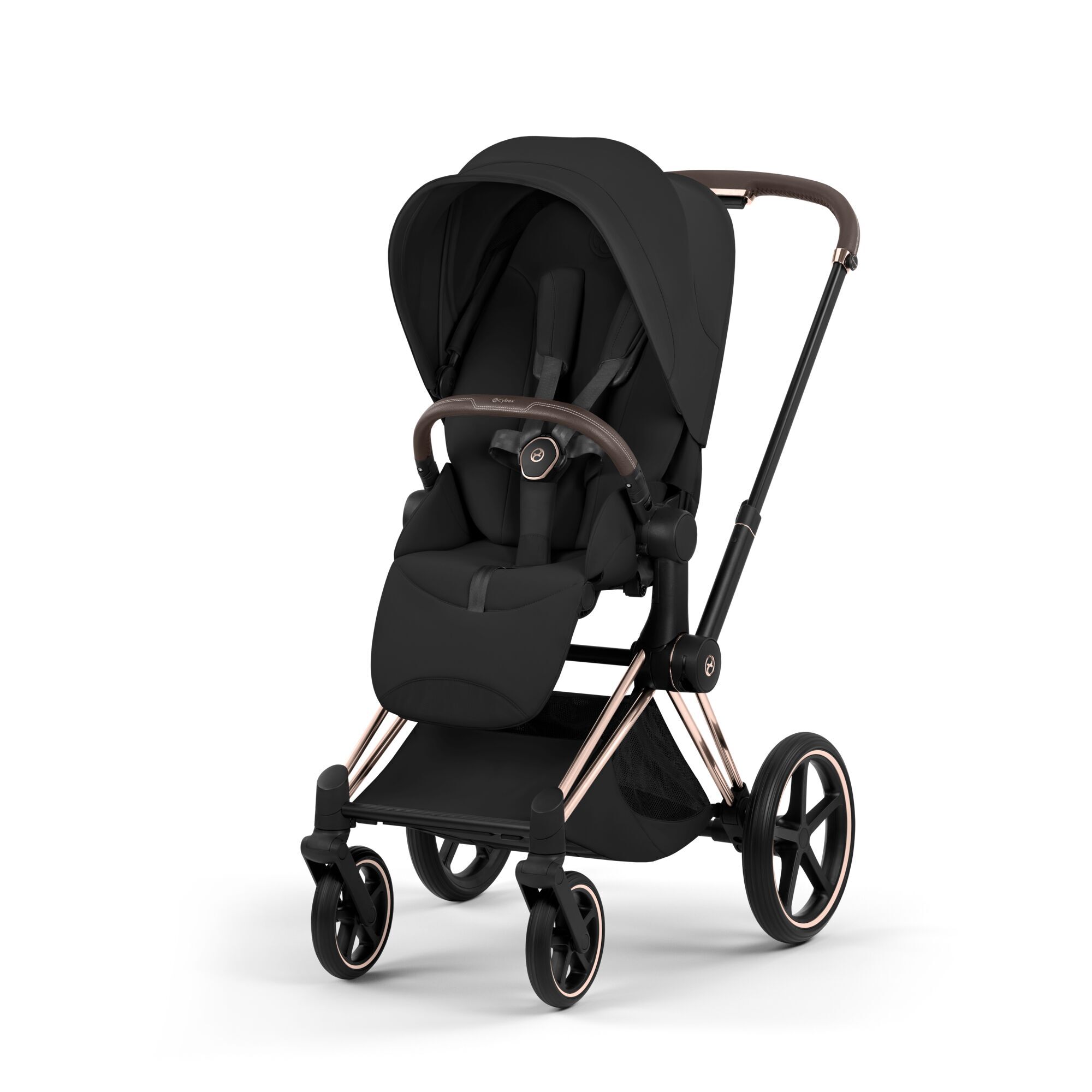 CYBEX Priam - Style Collection - Sepia Black (Rosegold Frame) in Sepia Black (Rosegold Frame) large-cybex-jp 画像番号 1