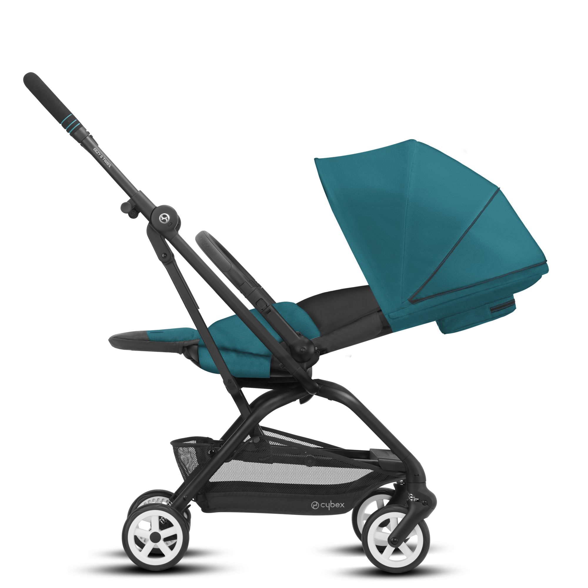 CYBEX Eezy S Twist 2 - River Blue (Schwarzer Rahmen) in River Blue (Black Frame) large-cybex-neu Bild 4