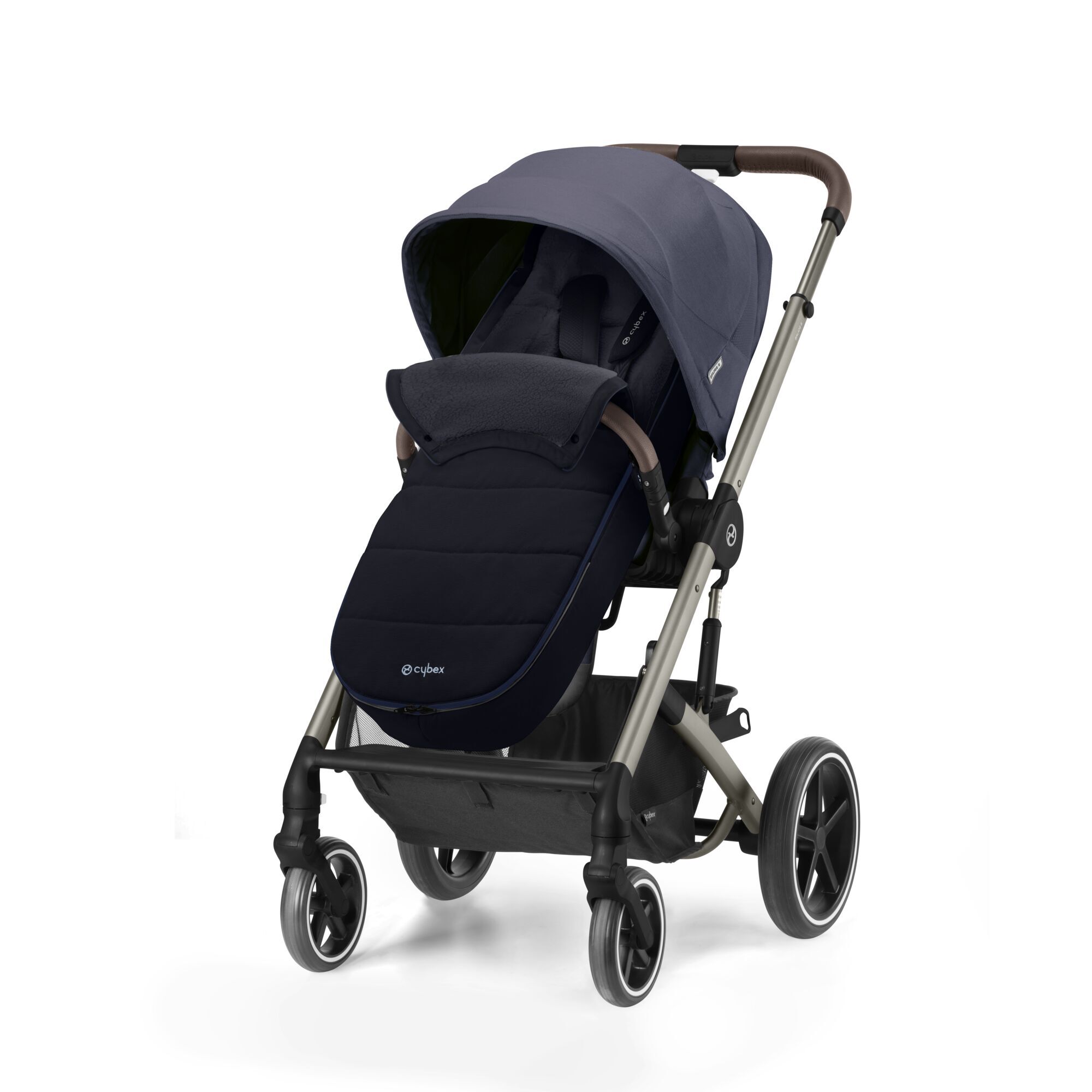CYBEX Gold Footmuff - Ocean Blue in Ocean Blue large-cybex-cn image number 5