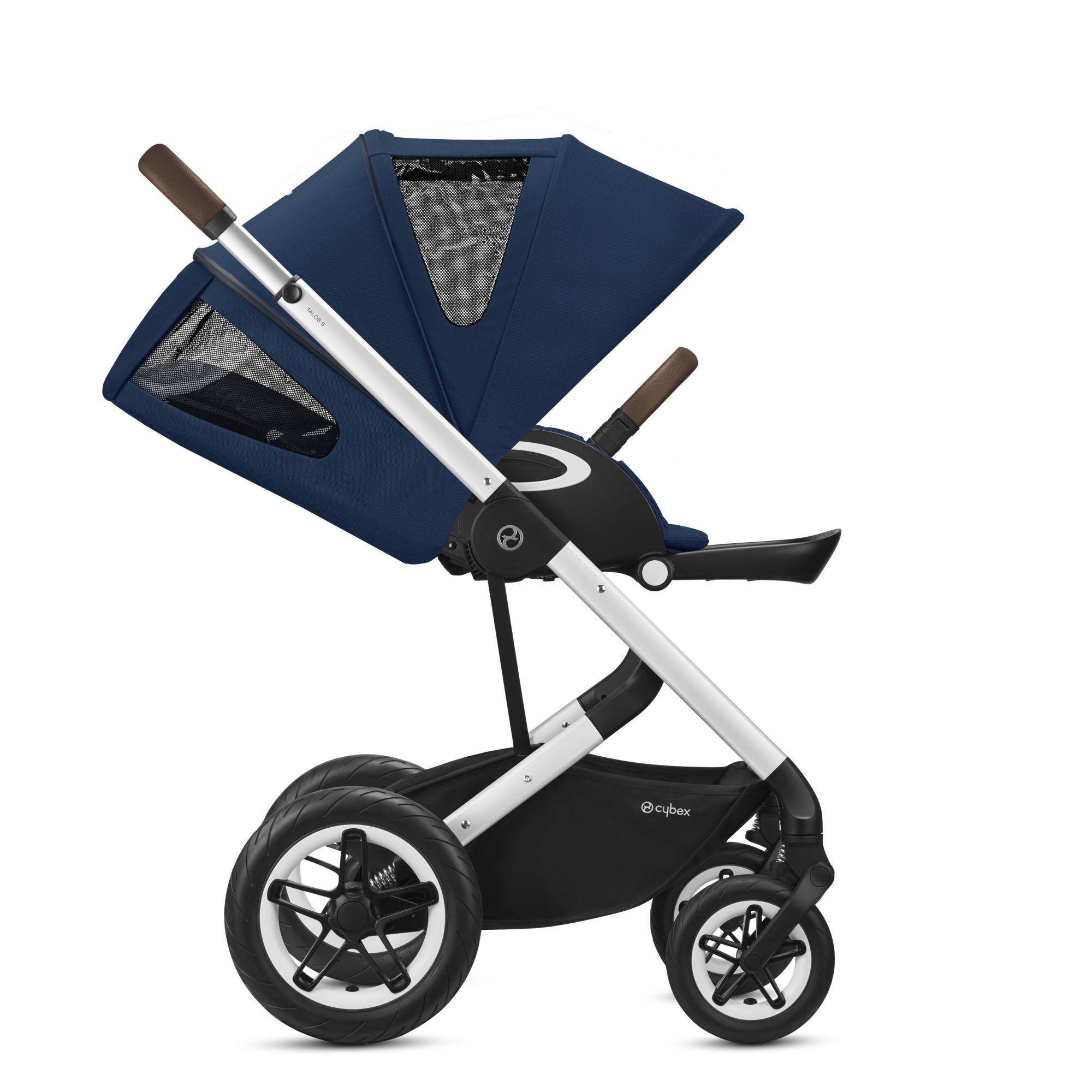 CYBEX Talos S Lux - Navy Blue (Silver Frame) in Navy Blue (Silver Frame) large-cybex-us image number 5