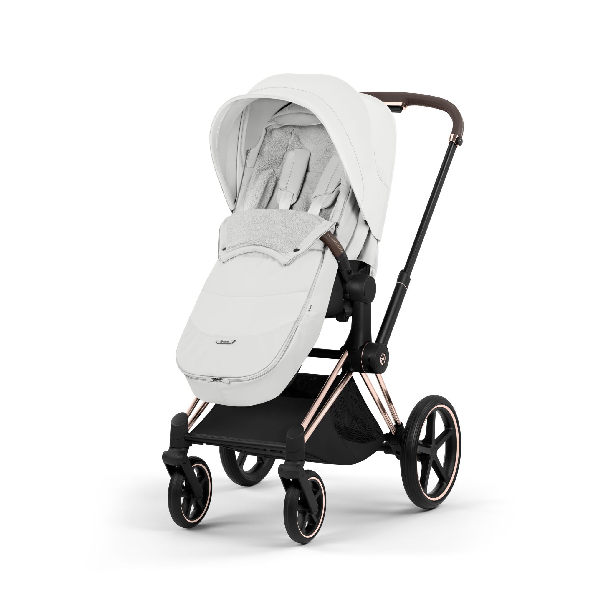 CYBEX Fusak Platinum Footmuff &ndash; Off White in Off White large-cybex-neu č&iacute;slo sn&iacute;mku 5