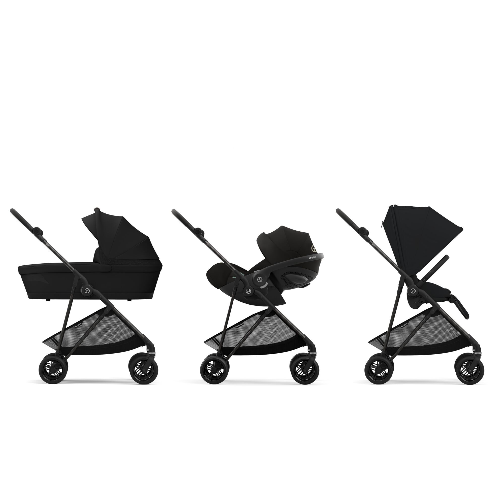 CYBEX Melio Carbon - Magic Black in Magic Black large-cybex-gb image number 8