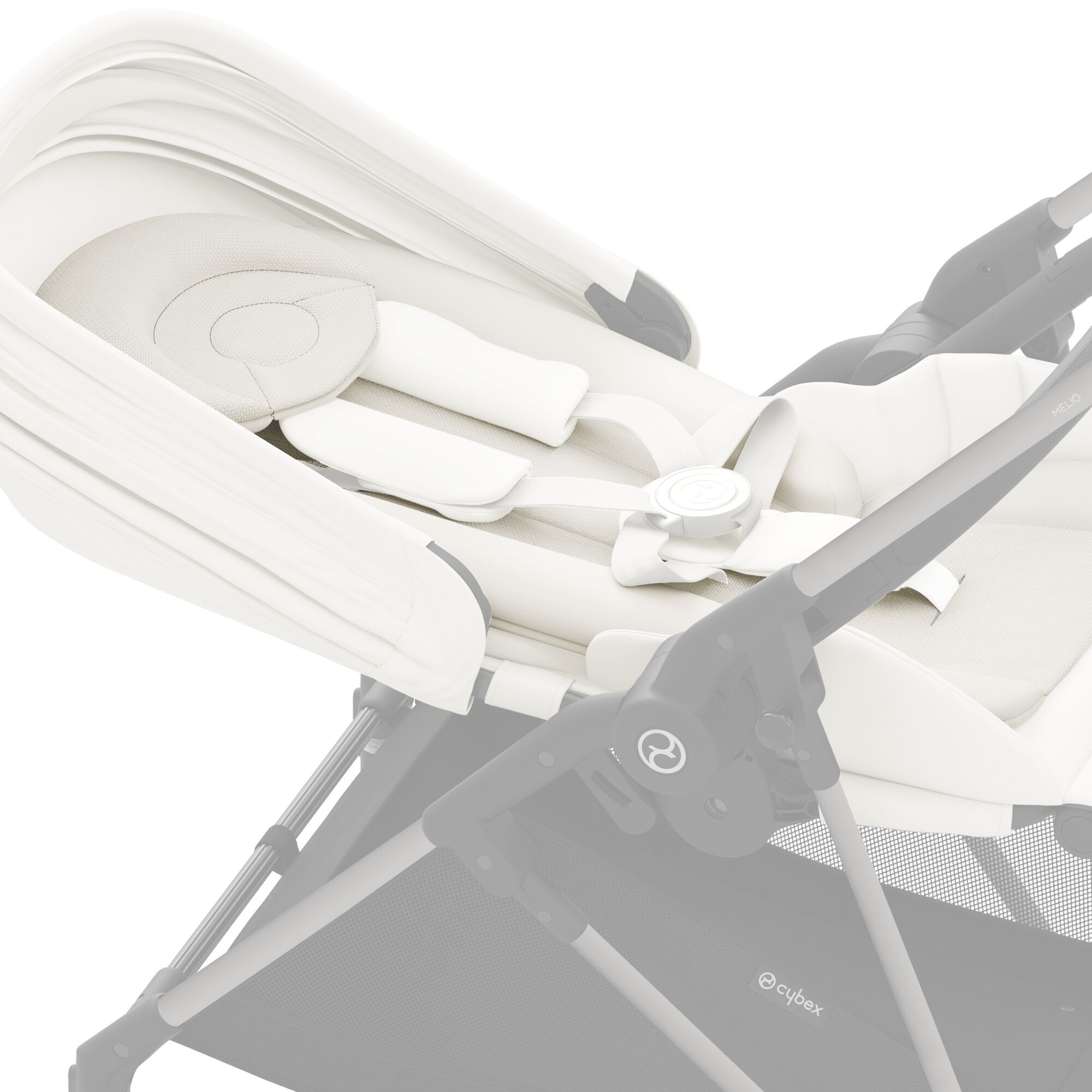 CYBEX Newborn Nest - White in White large-cybex-au image number 3