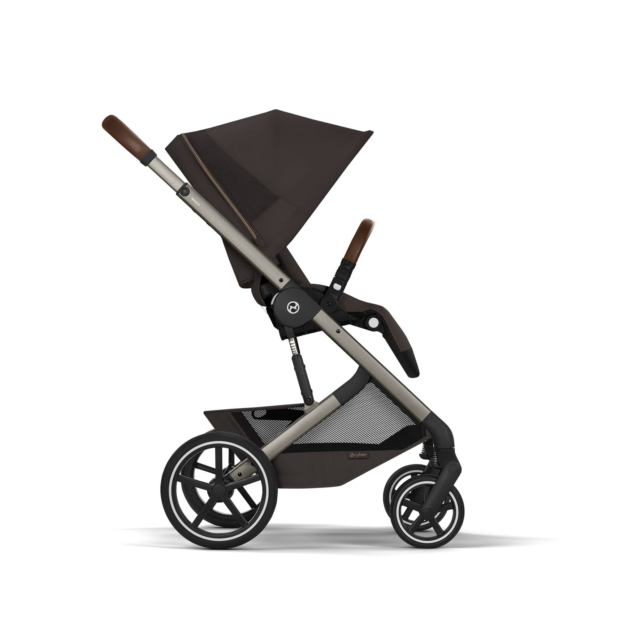 CYBEX Balios S Lux - Chocolate Brown (Taupe Frame) in Chocolate Brown (Taupe Frame) large-cybex-gb image number 3