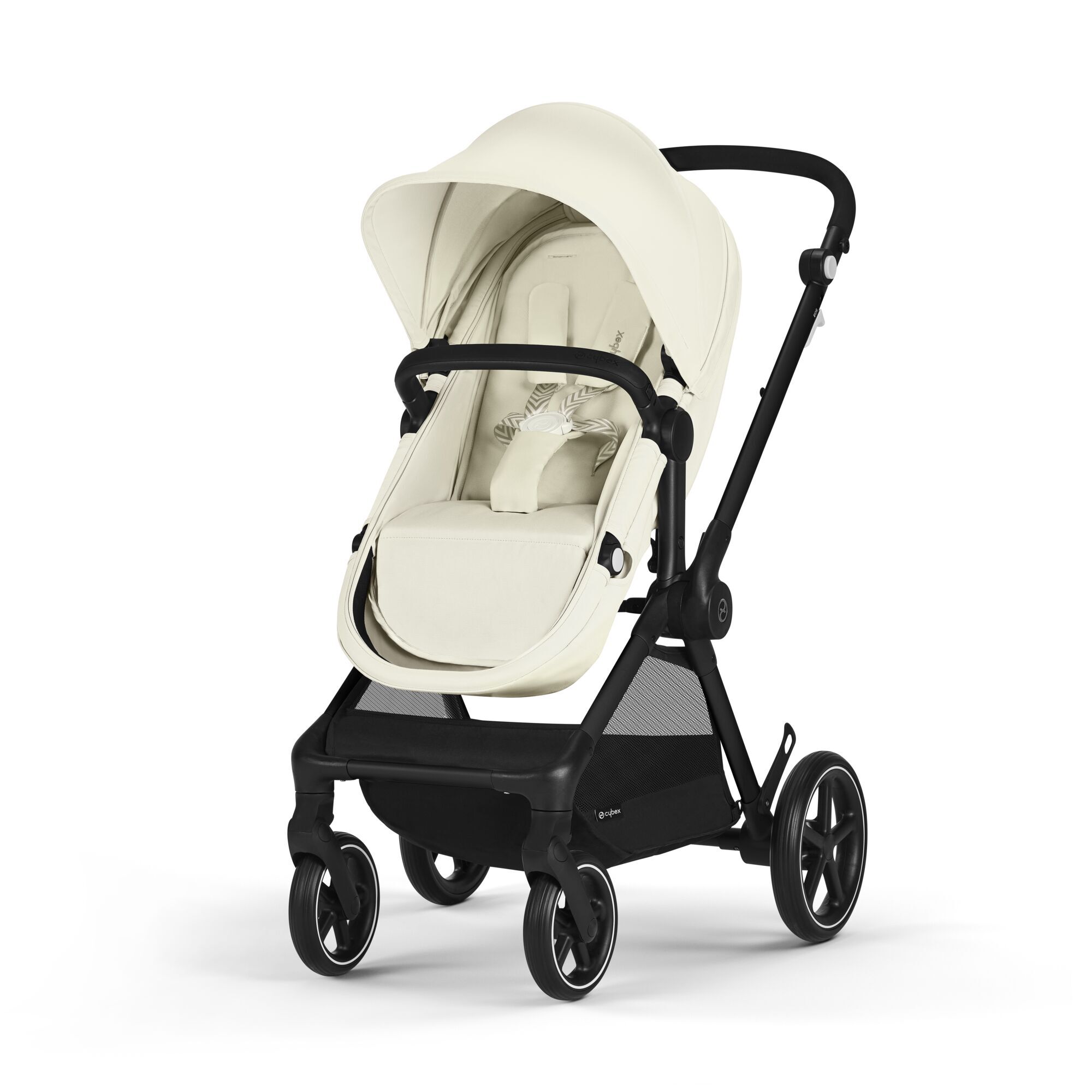 CYBEX Eos and Aton G Travel System - Seashell Beige in Seashell Beige (Black Frame) large-cybex-us image number 4