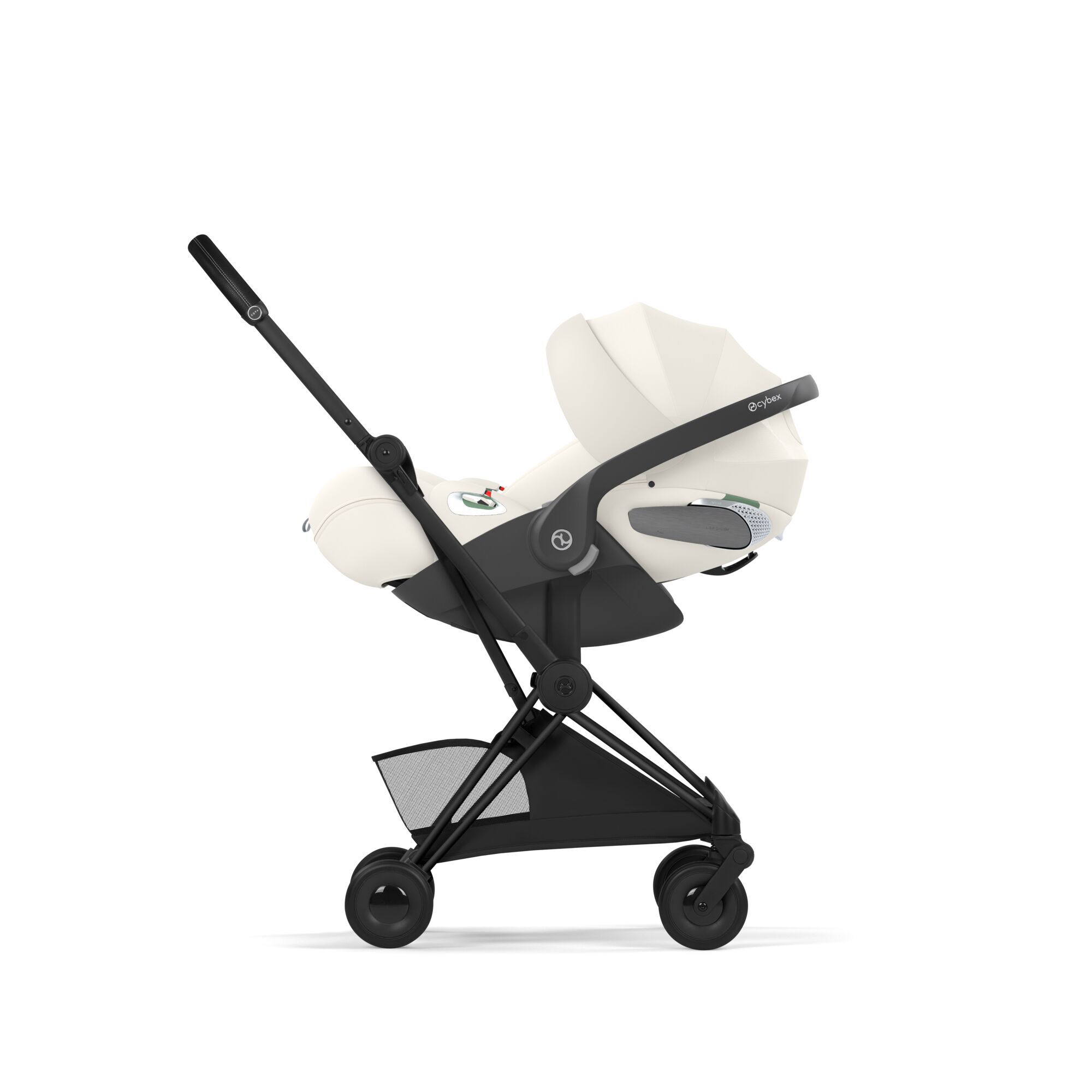CYBEX Coya Style - Off White (Matt Black Frame) in Off White (Matt Black Frame) large-cybex-gb image number 7