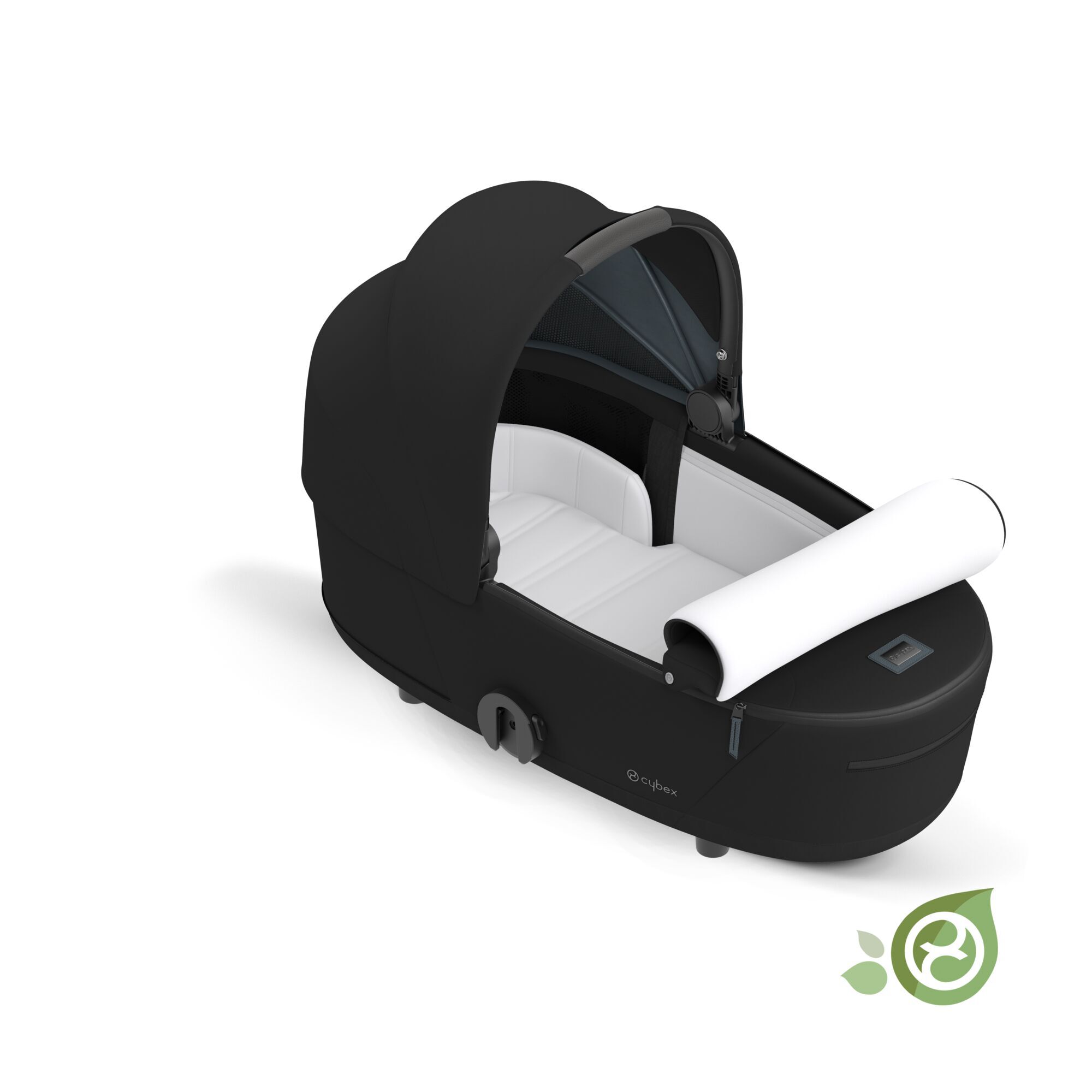 CYBEX Mios Lux Carry Cot - Onyx Black in Onyx Black large-cybex-neu image number 2