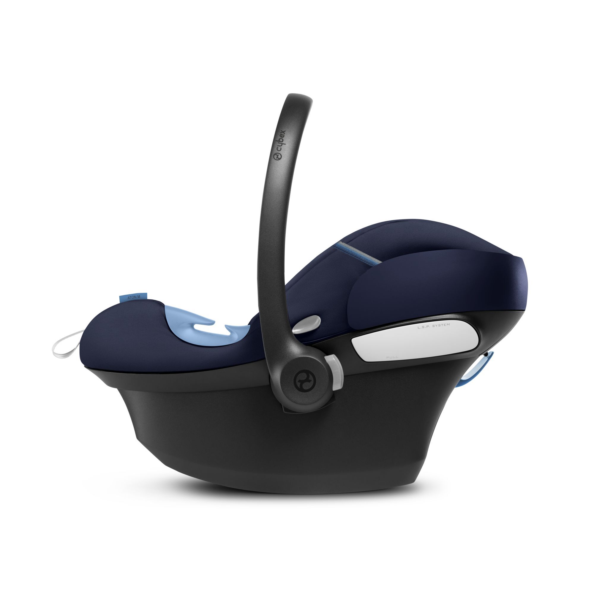 CYBEX Aton M i-Size - Navy Blue in Navy Blue large-cybex-neu image number 4