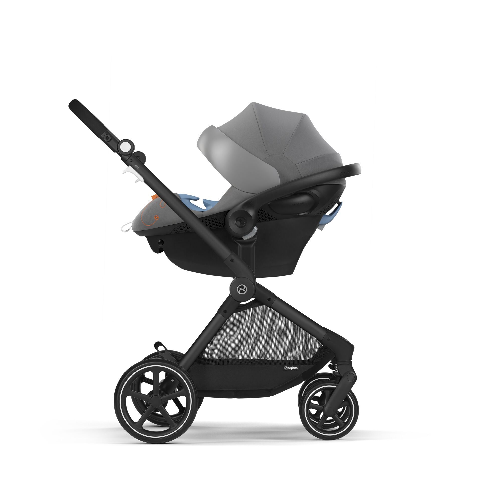 CYBEX Eos and Aton G Travel System - Lava Grey in Lava Grey (Black Frame) large-cybex-us image number 2