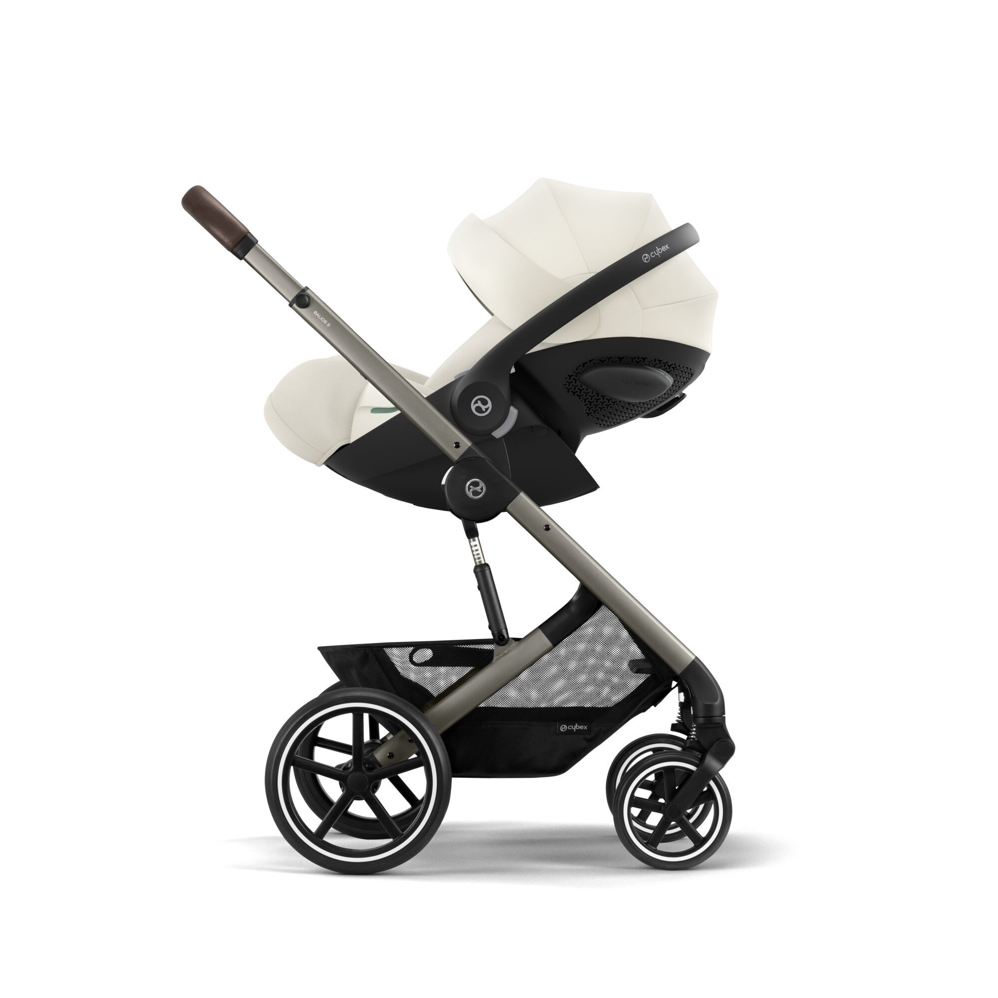 CYBEX Balios S Lux - Seashell Beige (Taupe Frame) in Seashell Beige (Taupe Frame) large-cybex-gb image number 4